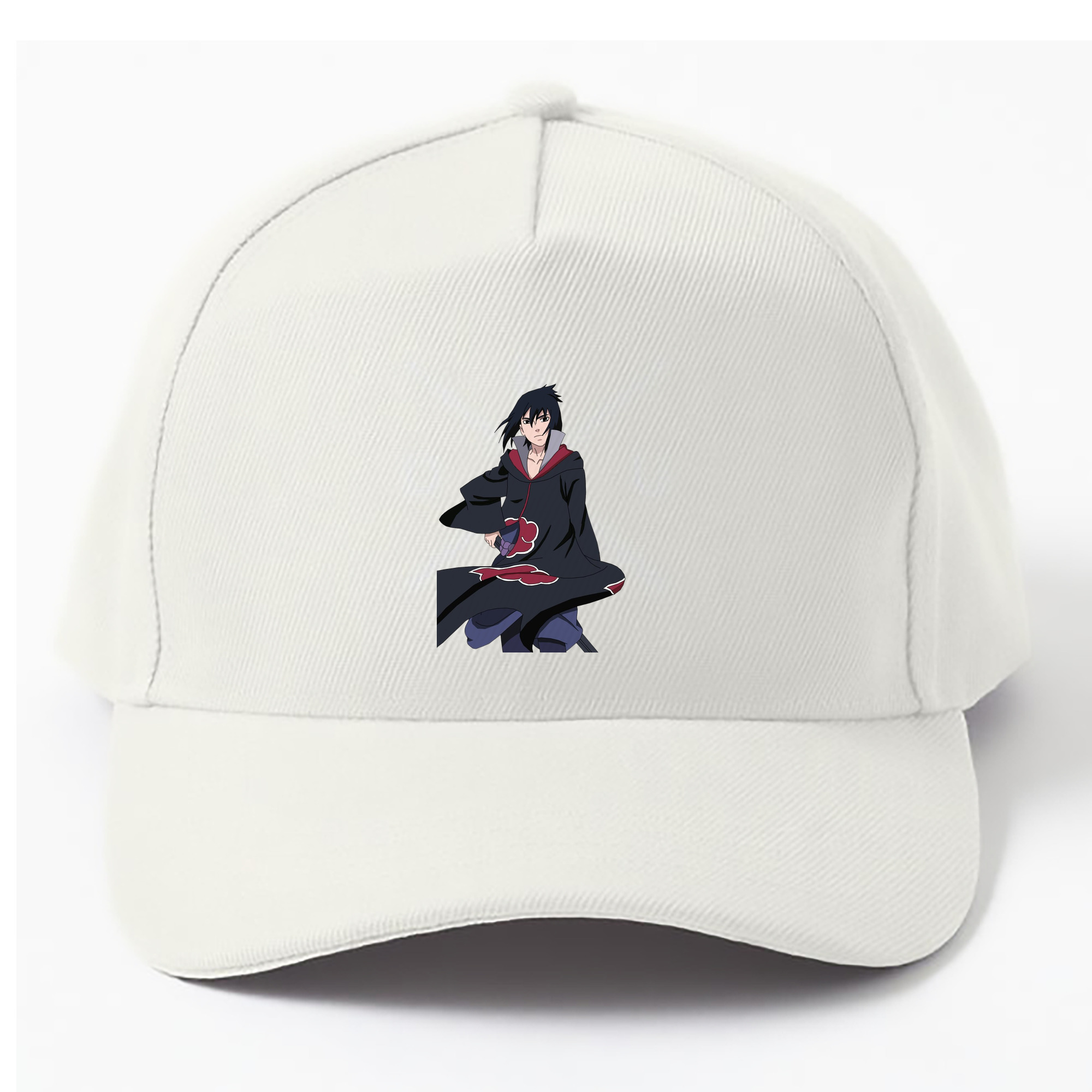 （画像用） NARUTO -ナルト- うちは サスケ Uchiha Sasuke ベースボールキャップ 綿100％ 男女兼用 帽子 スポーツ