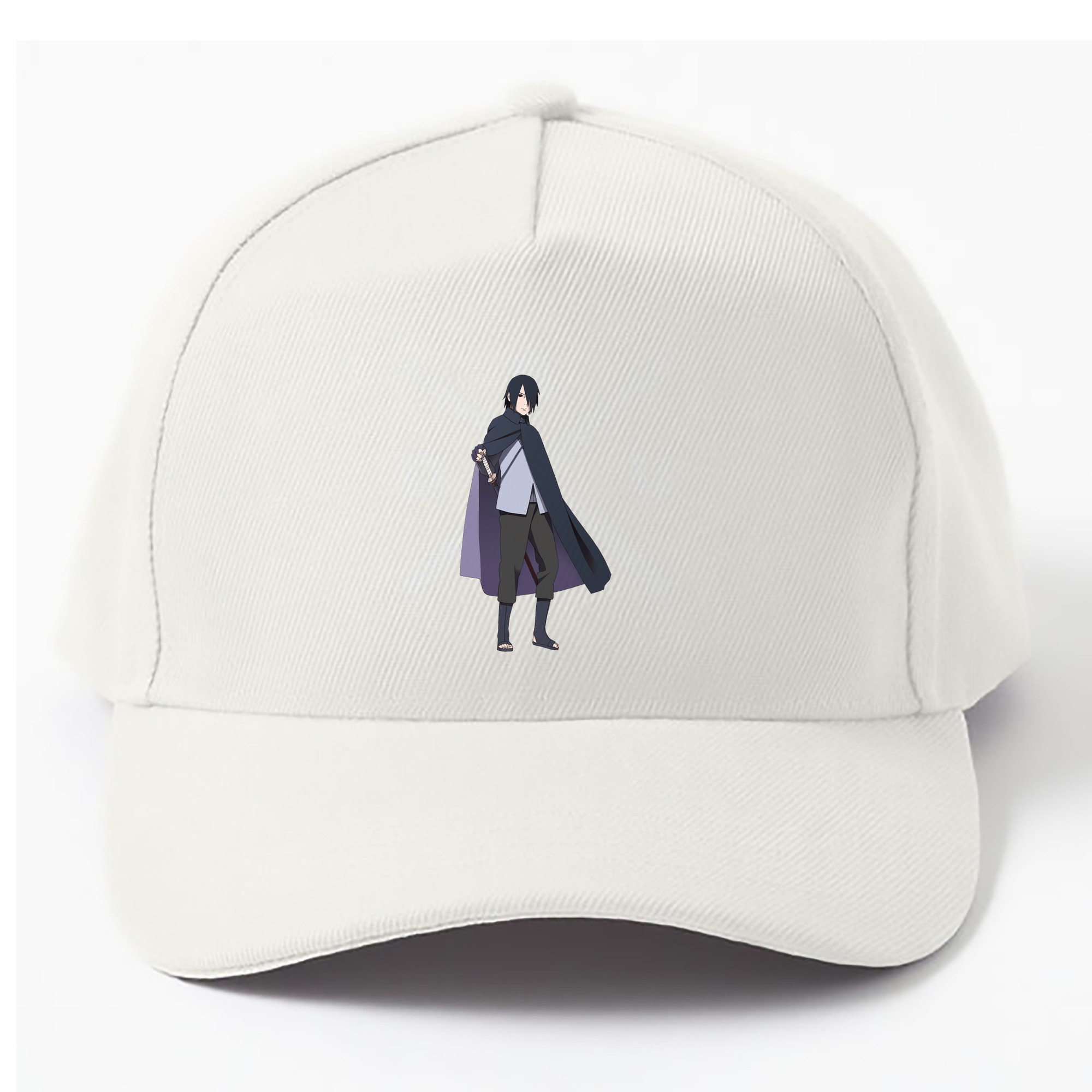 （画像用） NARUTO -ナルト- うちは サスケ Uchiha Sasuke ベースボールキャップ 綿100％ 男女兼用 帽子 スポーツ