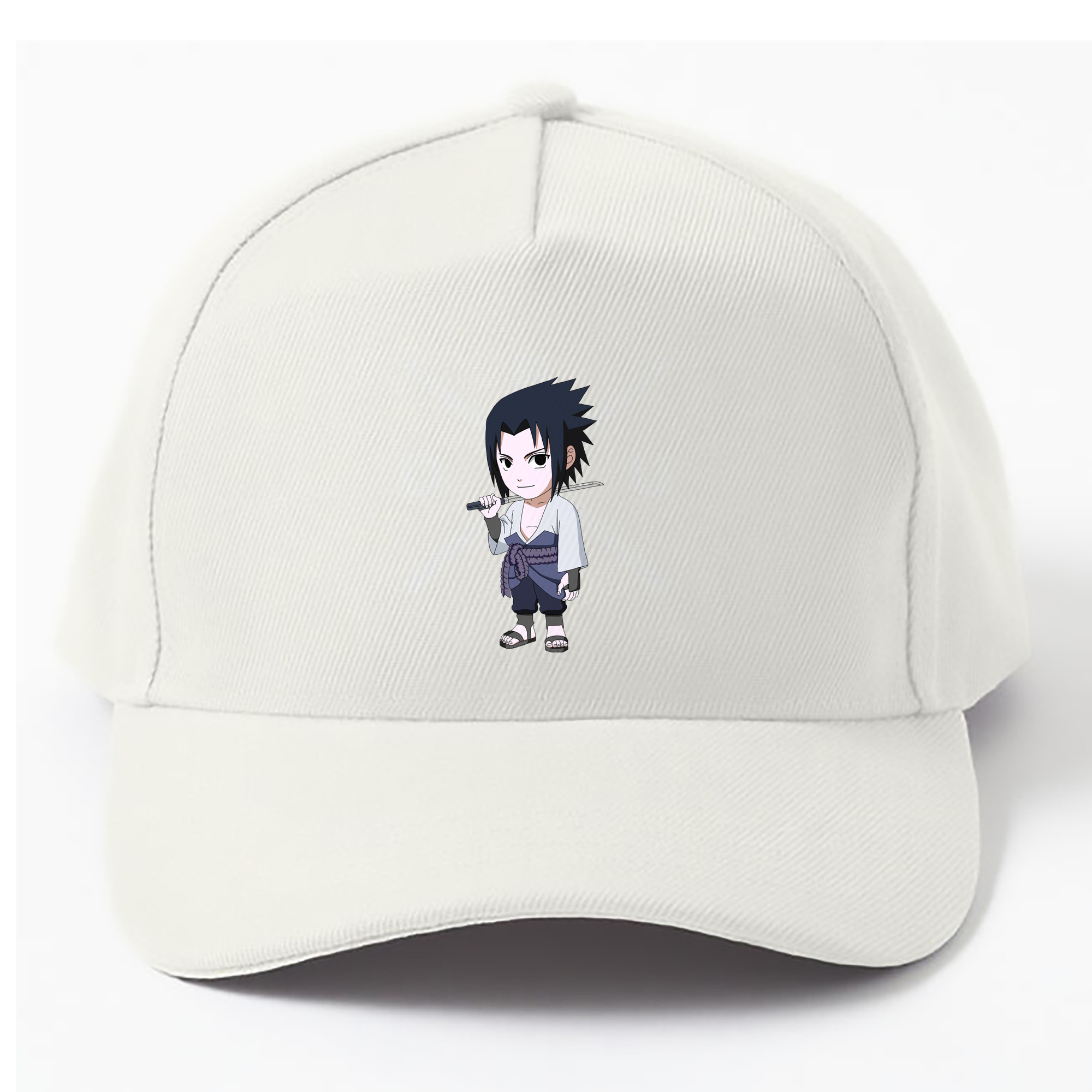 （画像用） NARUTO -ナルト- うちは サスケ Uchiha Sasuke ベースボールキャップ 綿100％ 男女兼用 帽子 スポーツ