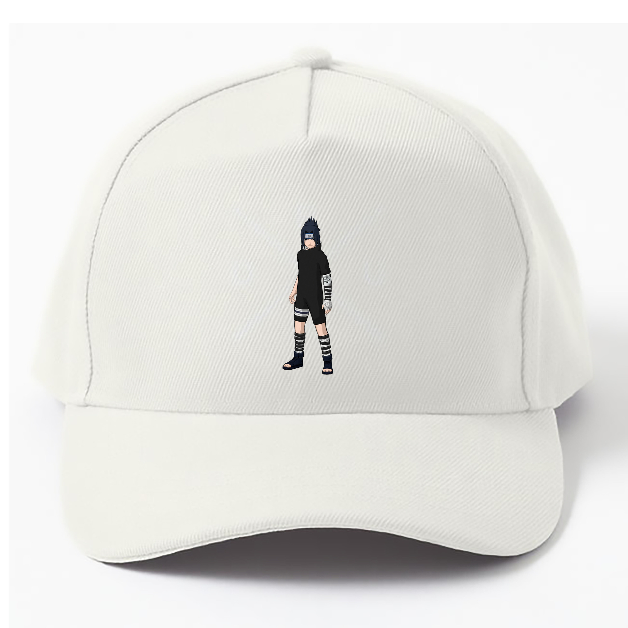 （画像用） NARUTO -ナルト- うちは サスケ Uchiha Sasuke ベースボールキャップ 綿100％ 男女兼用 帽子 スポーツ