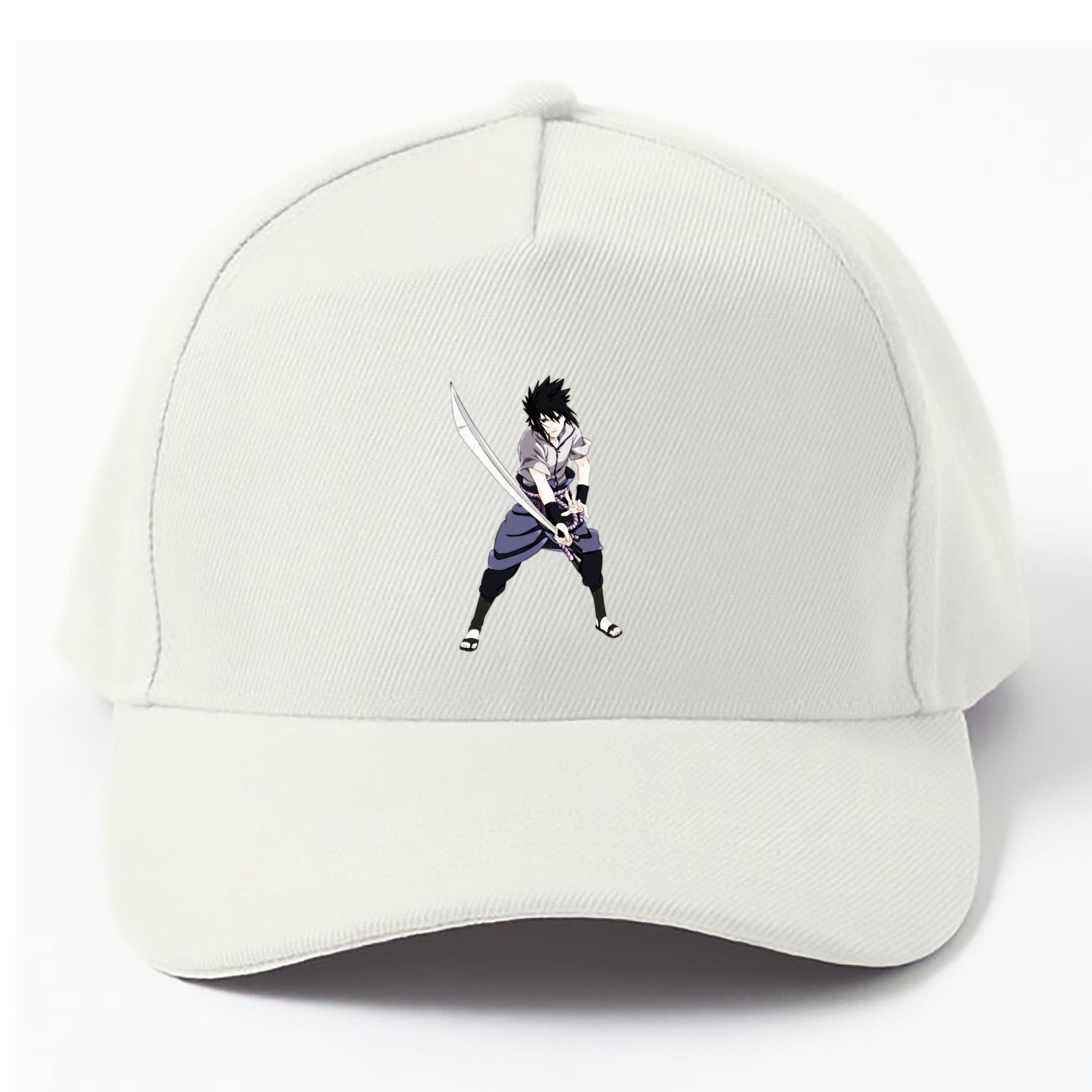 （画像用） NARUTO -ナルト- うちは サスケ Uchiha Sasuke ベースボールキャップ 綿100％ 男女兼用 帽子 スポーツ