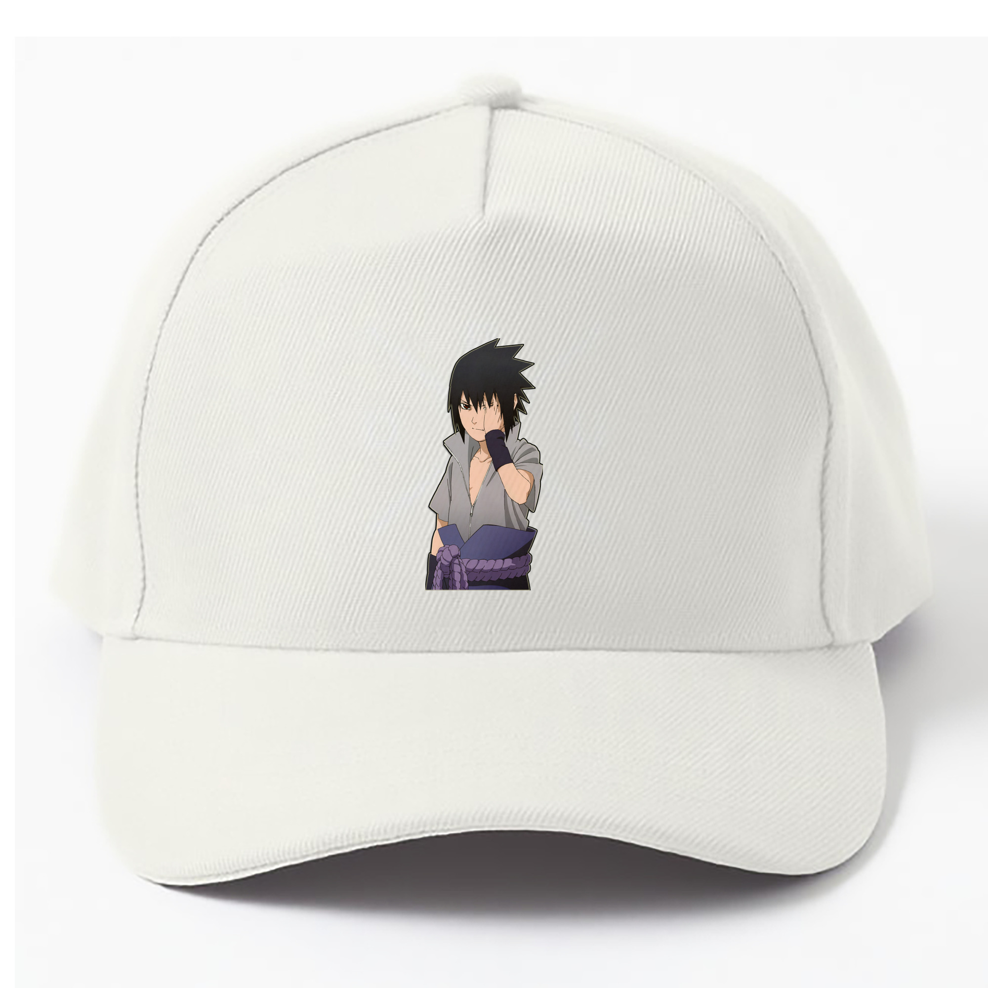 （画像用） NARUTO -ナルト- うちは サスケ Uchiha Sasuke ベースボールキャップ 綿100％ 男女兼用 帽子 スポーツ