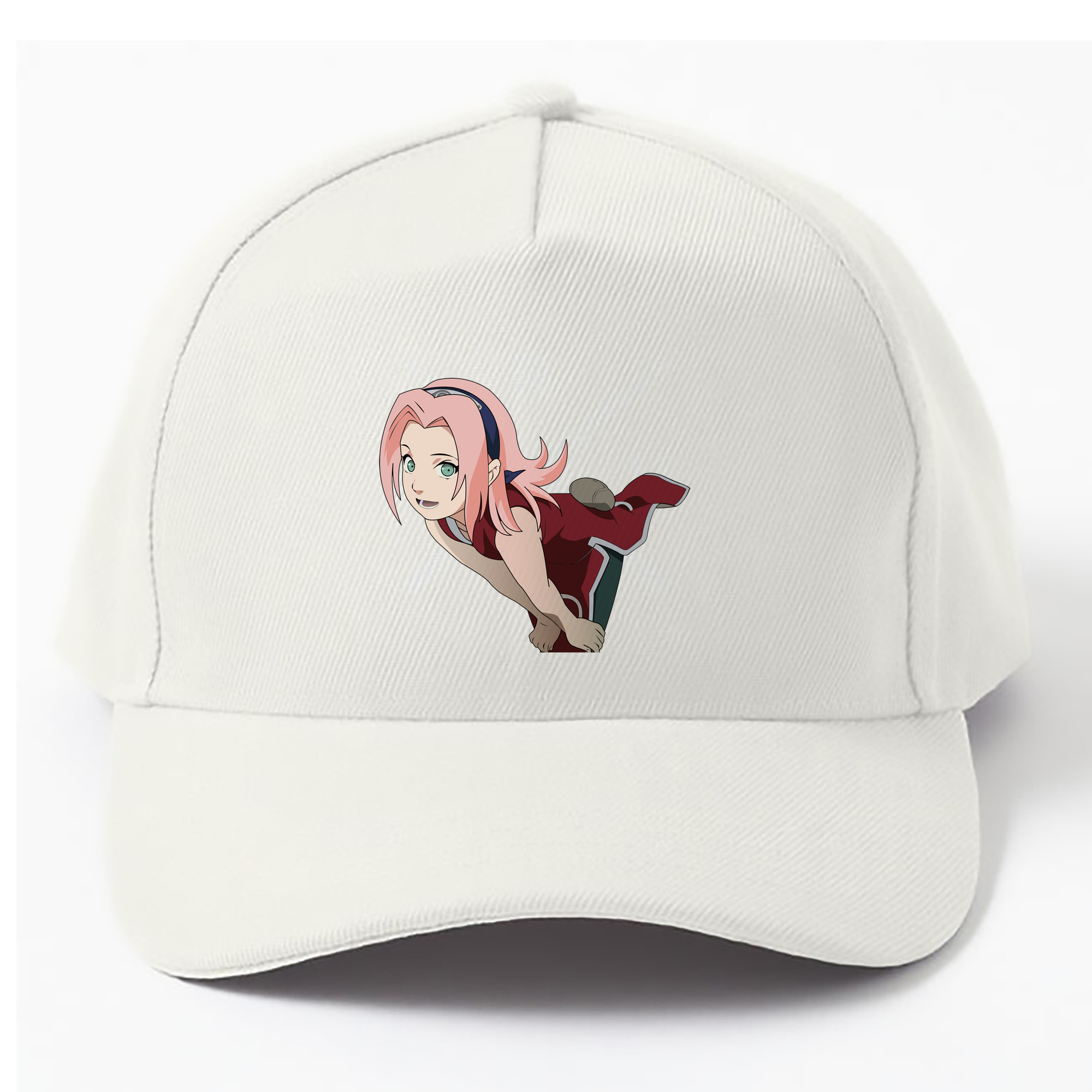 （画像用） NARUTO -ナルト- 春野サクラ Haruno Sakura ベースボールキャップ 綿100％ 男女兼用 帽子 スポーツ