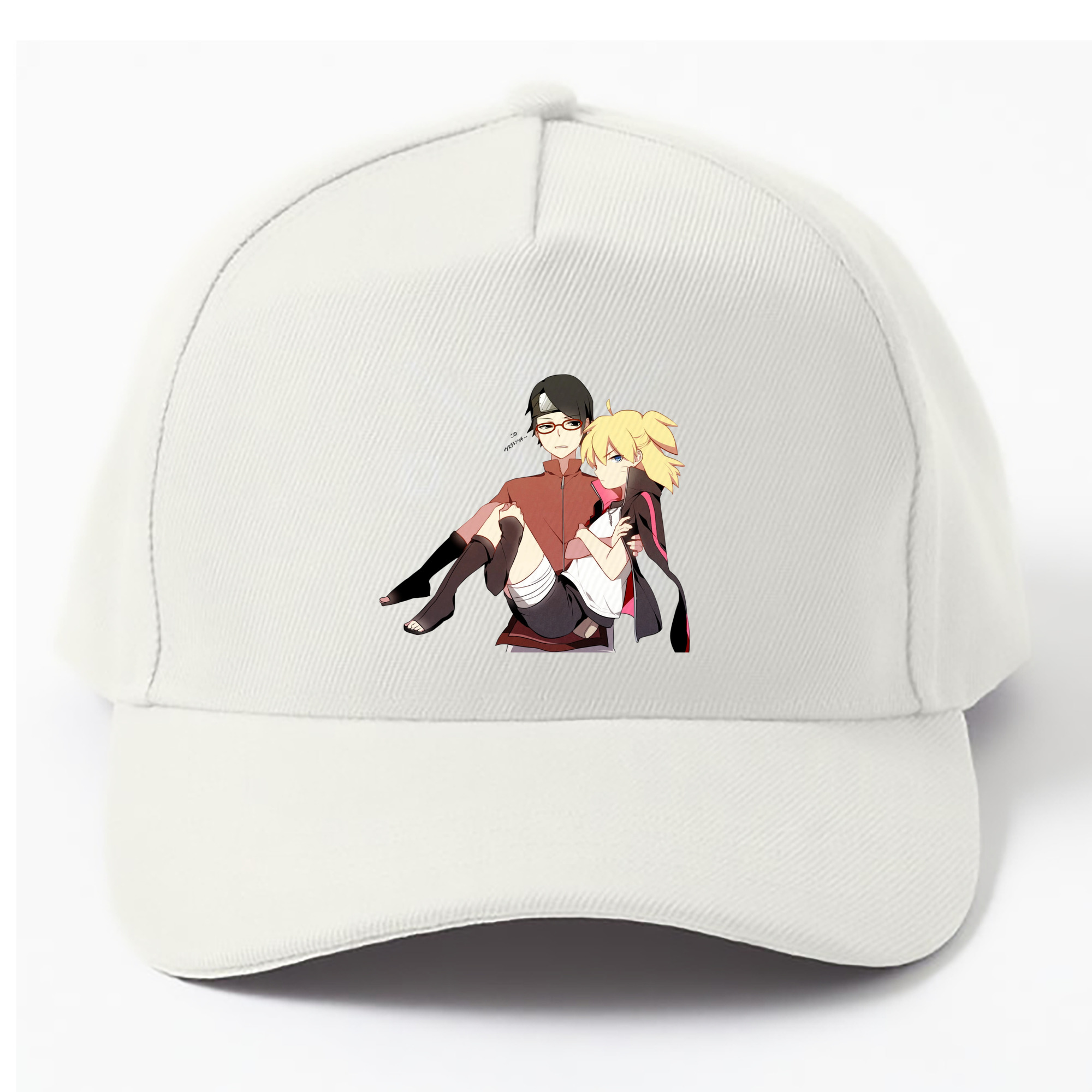 （画像用） NARUTO -ナルト- うちは サラダ Uchiha Sarada ベースボールキャップ 綿100％ 男女兼用 帽子 スポーツ