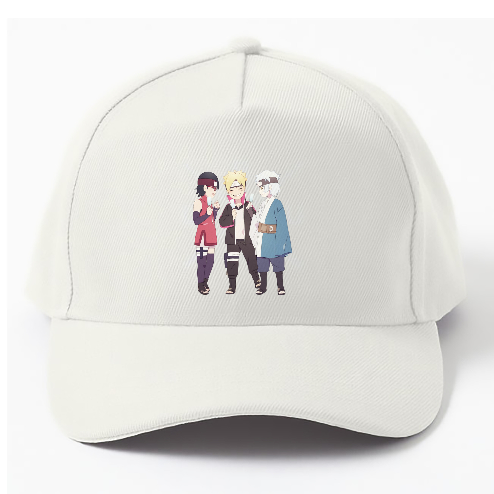 （画像用） NARUTO -ナルト- うちは サラダ Uchiha Sarada ベースボールキャップ 綿100％ 男女兼用 帽子 スポーツ