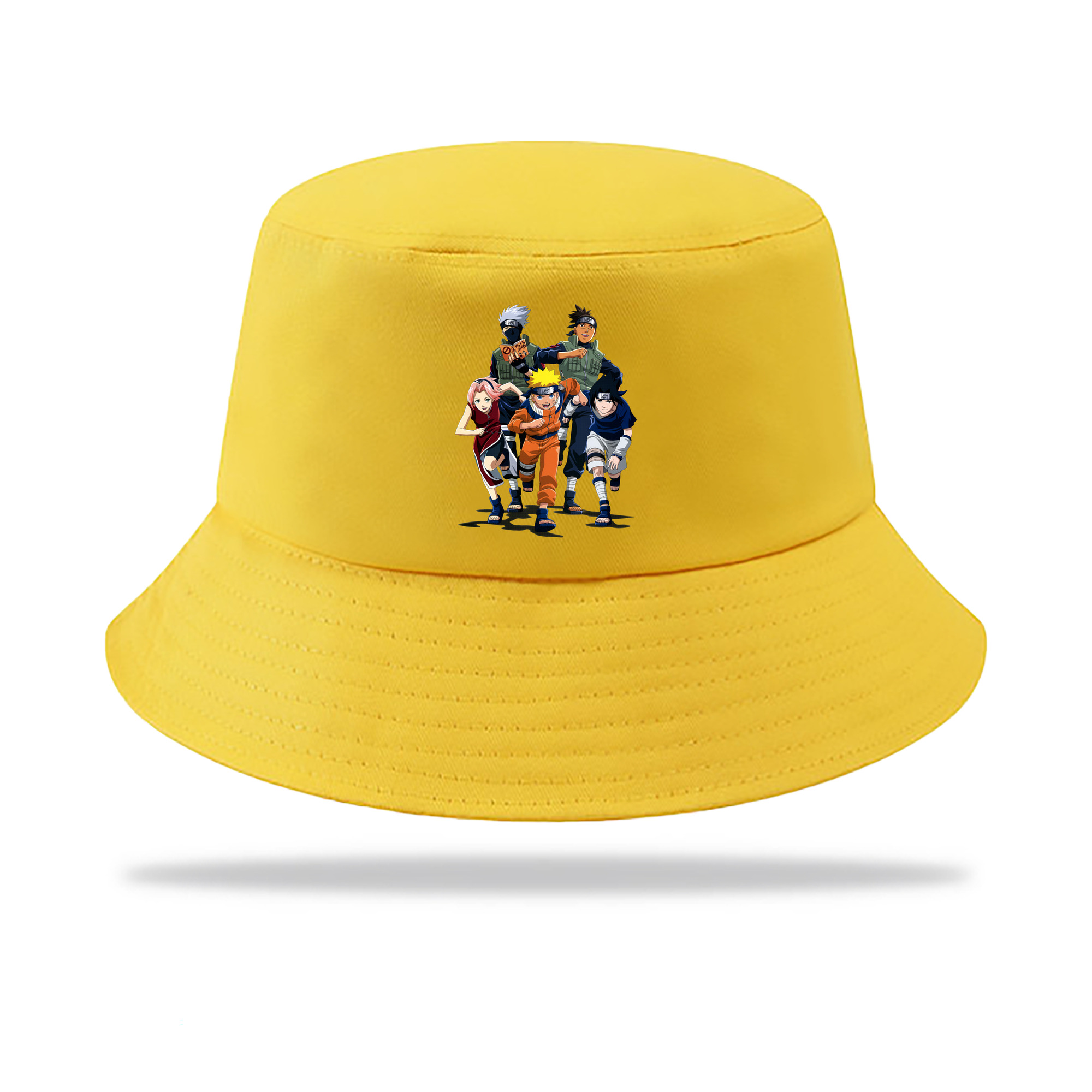（画像用） NARUTO -ナルト- うずまき ナルト Uzumaki Naruto アウトドア日除けバケットハット