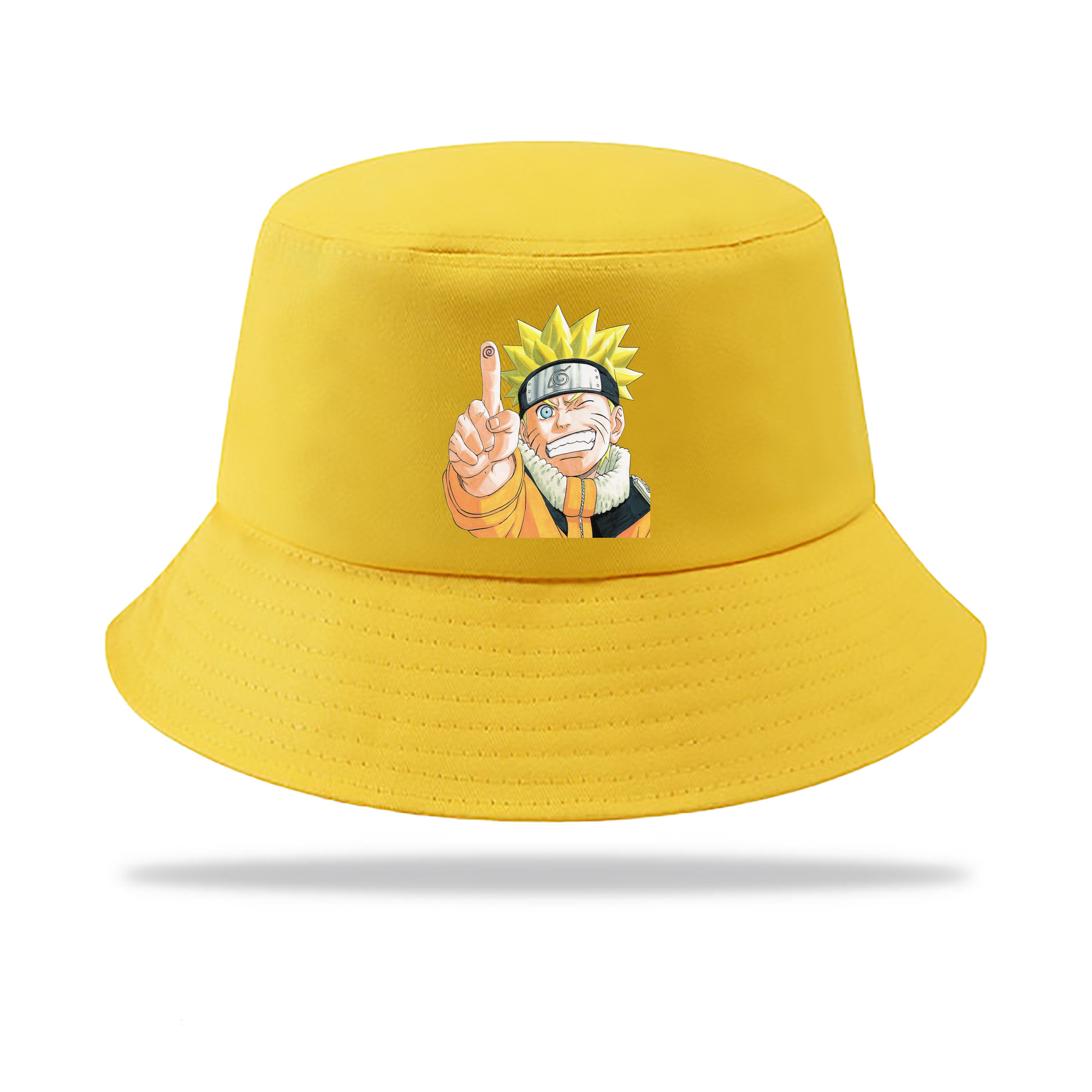 （画像用） NARUTO -ナルト- うずまき ナルト Uzumaki Naruto アウトドア日除けバケットハット