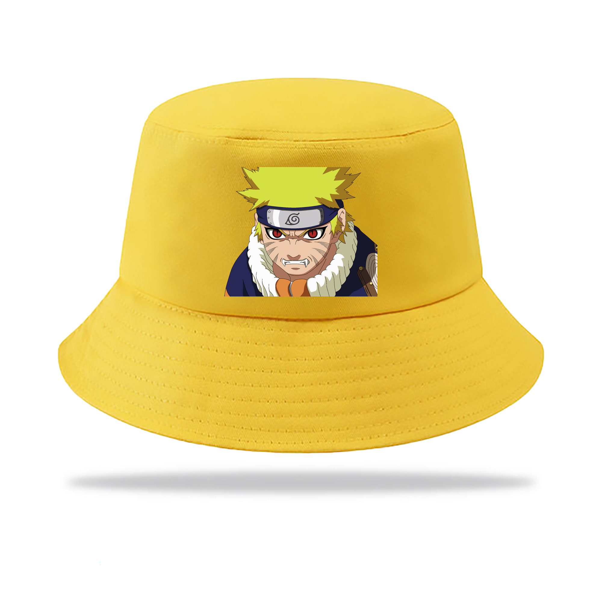 （画像用） NARUTO -ナルト- うずまき ナルト Uzumaki Naruto アウトドア日除けバケットハット