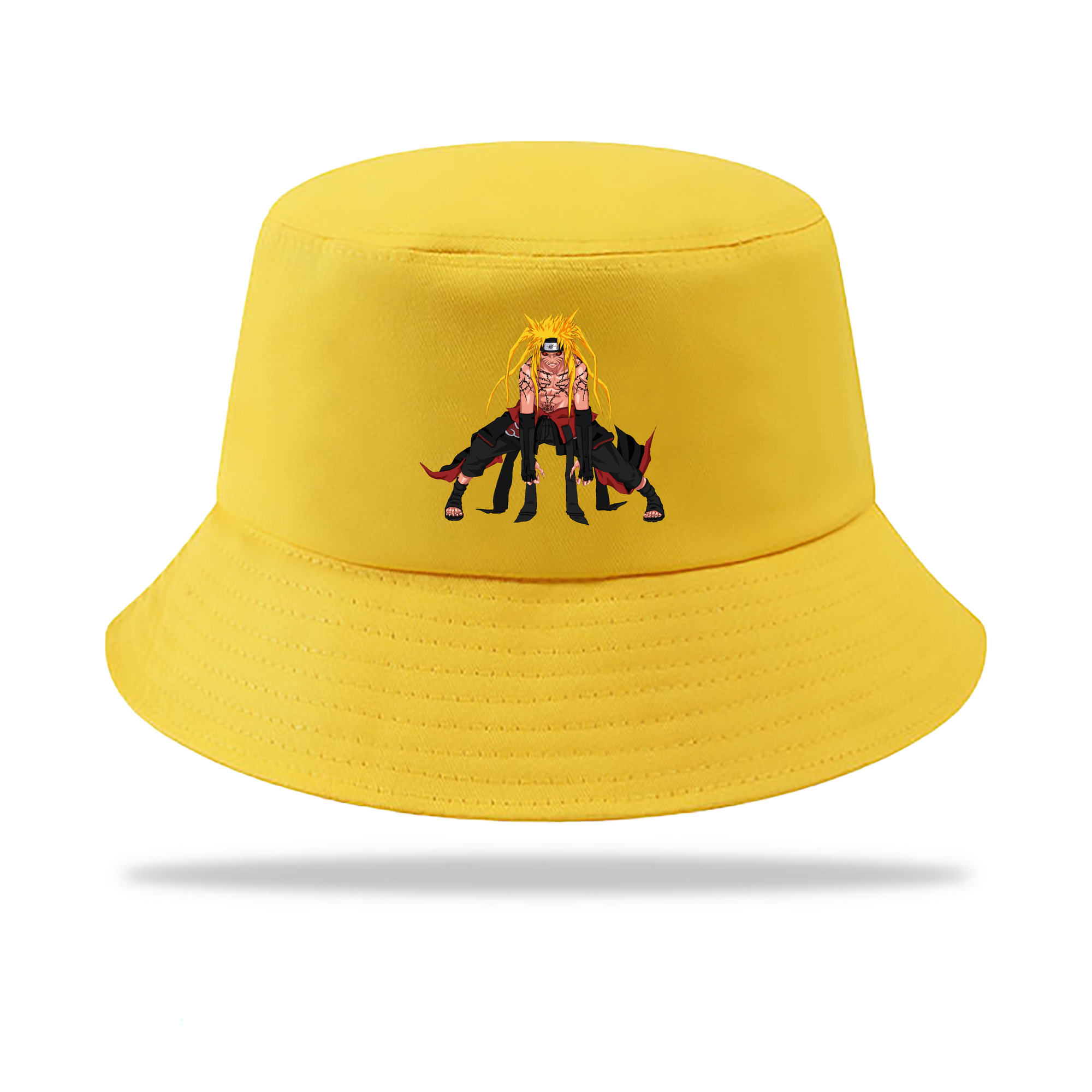 （画像用） NARUTO -ナルト- うずまき ナルト Uzumaki Naruto アウトドア日除けバケットハット