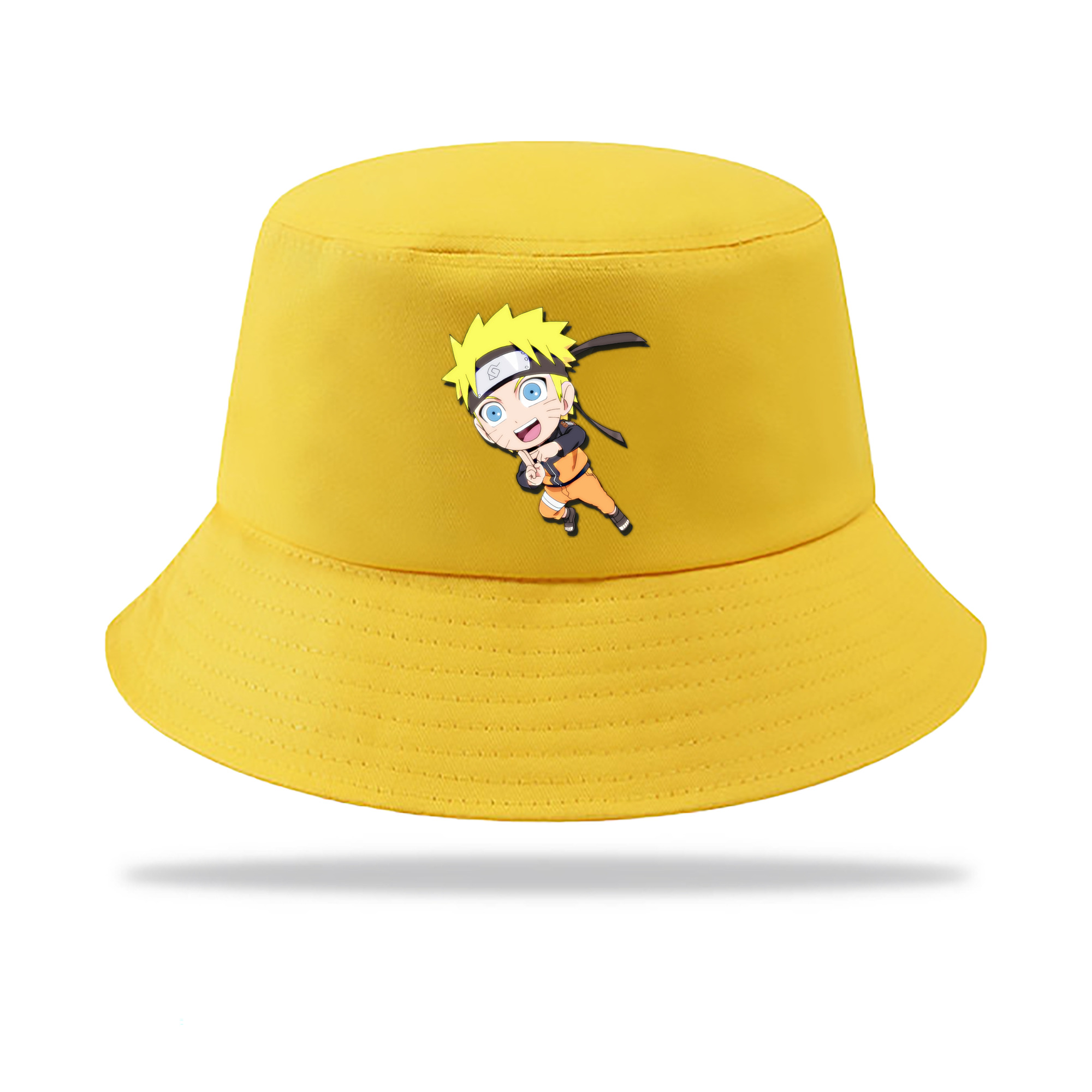 （画像用） NARUTO -ナルト- うずまき ナルト Uzumaki Naruto アウトドア日除けバケットハット