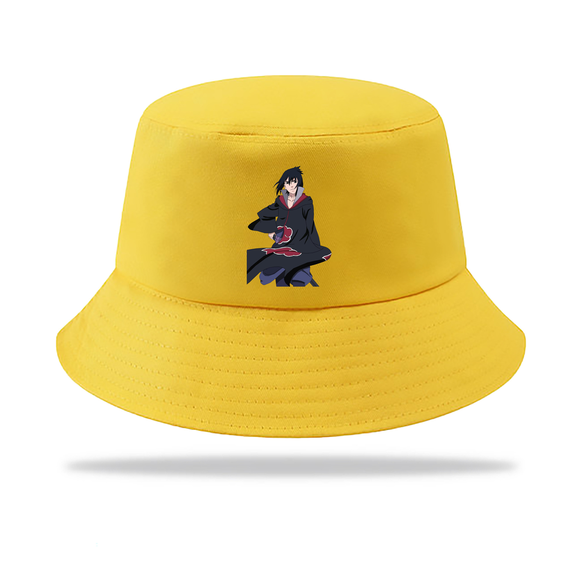 （画像用） NARUTO -ナルト- うちは サスケ Uchiha Sasuke アウトドア日除けバケットハット