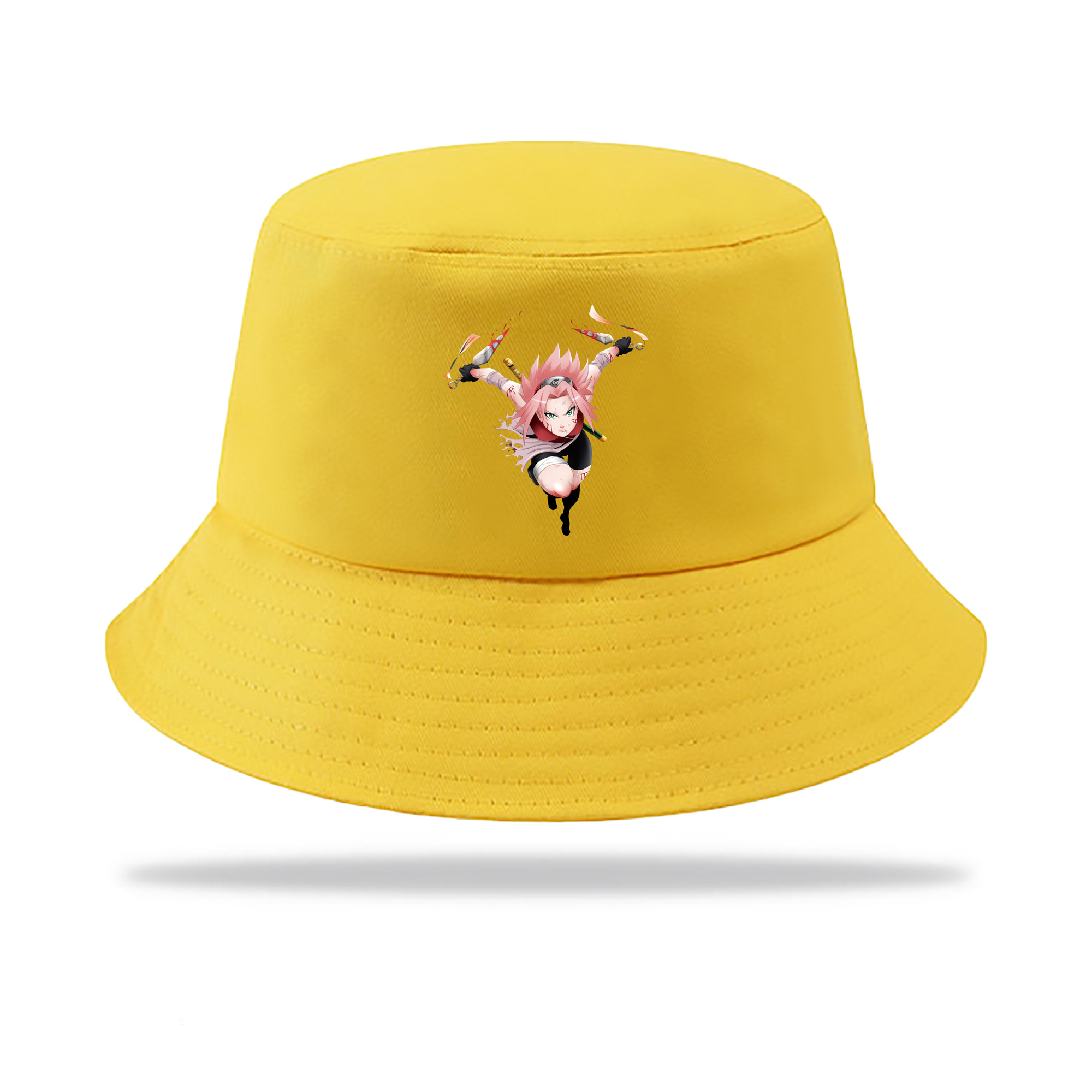 （画像用） NARUTO -ナルト- 春野サクラ Haruno Sakura アウトドア日除けバケットハット