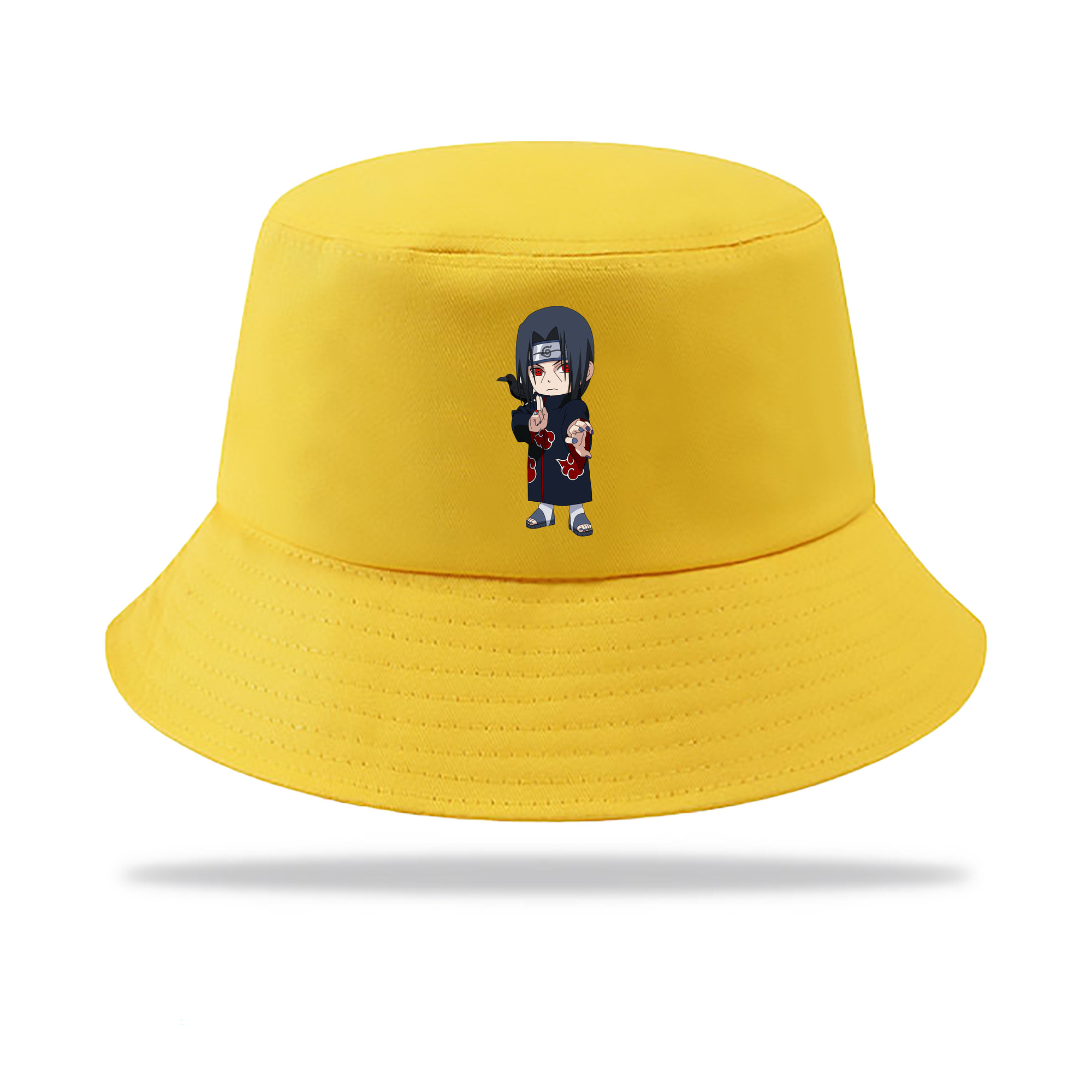 （画像用） NARUTO -ナルト- うちは イタチ Uchiha Itachi アウトドア日除けバケットハット