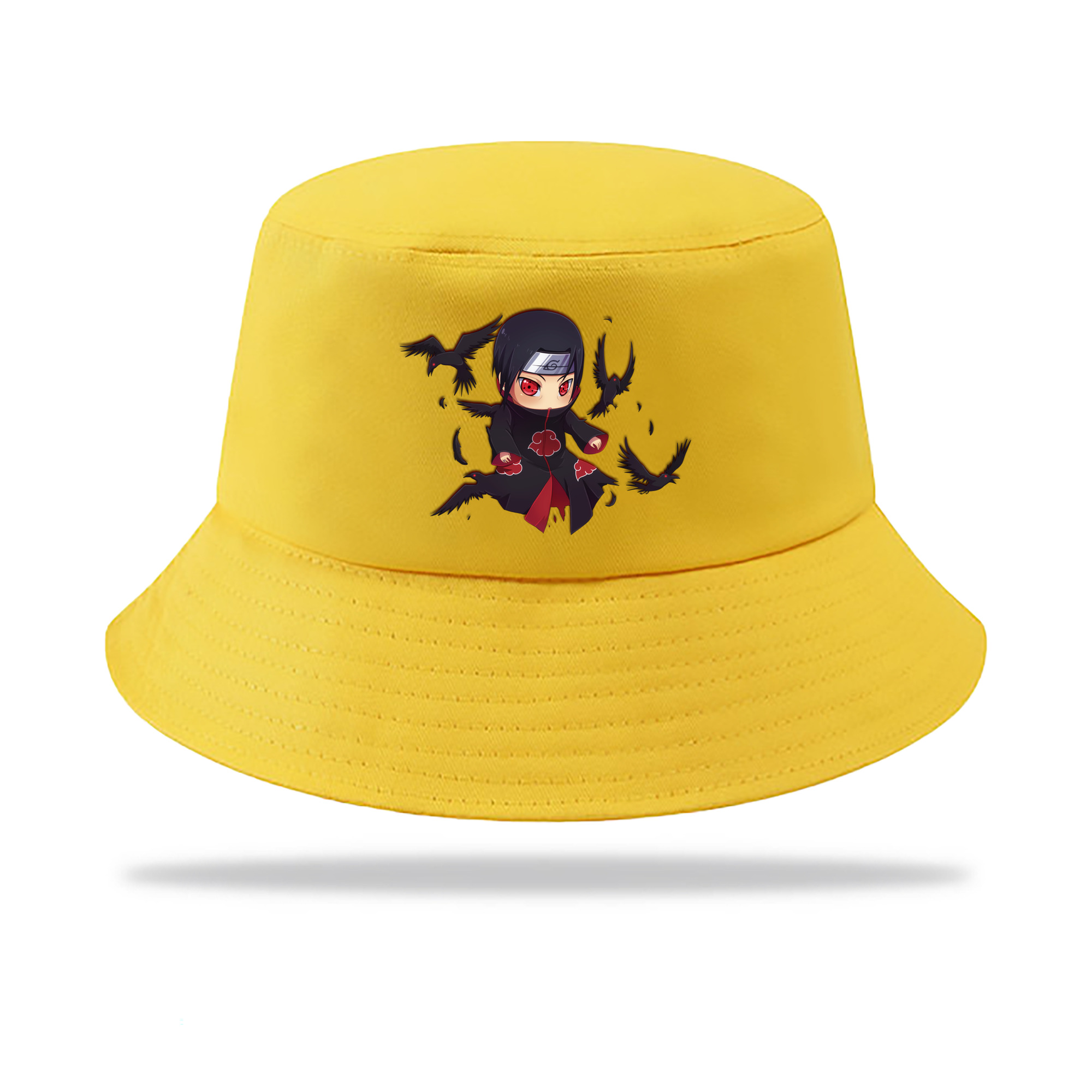 （画像用） NARUTO -ナルト- うちは イタチ Uchiha Itachi アウトドア日除けバケットハット