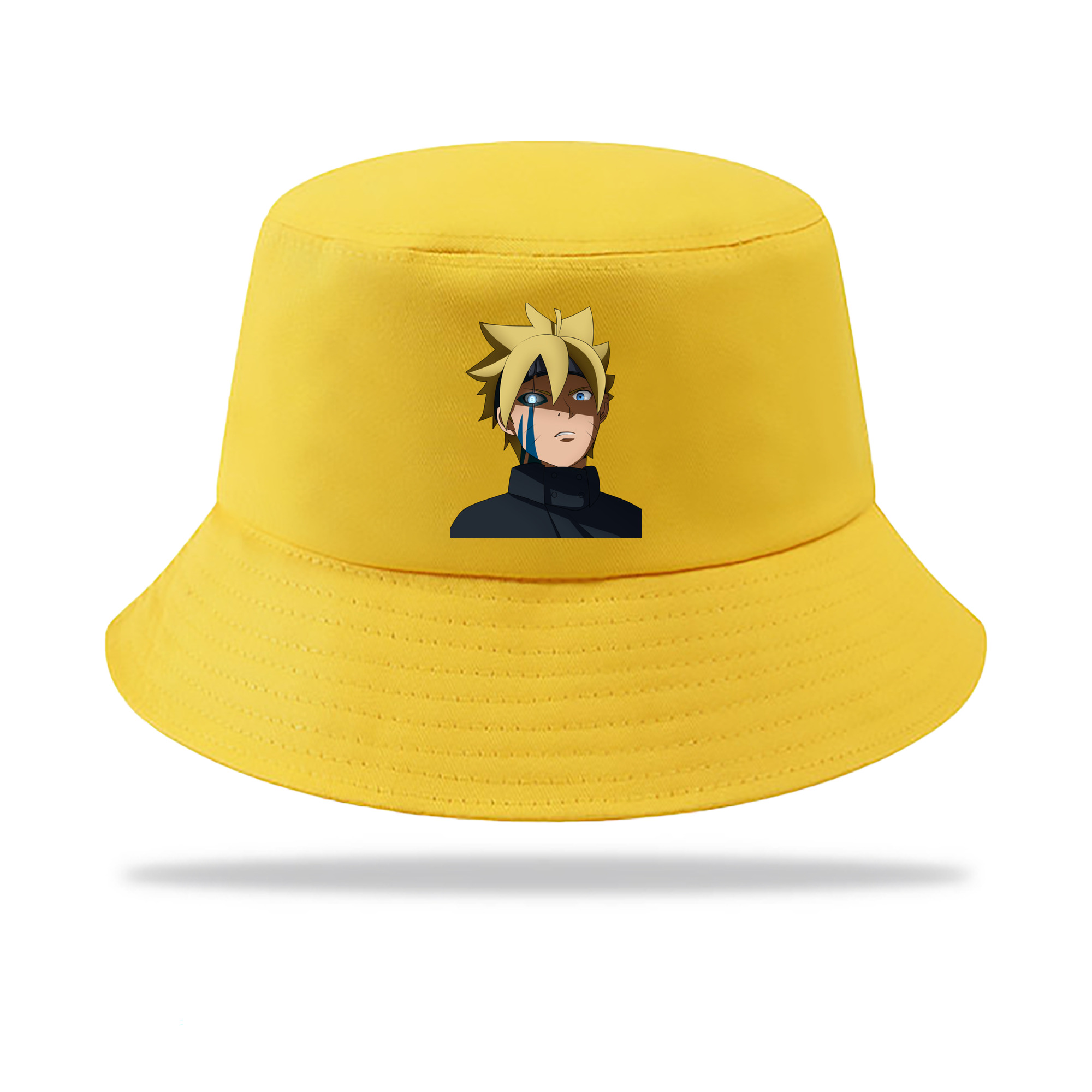 （画像用） NARUTO -ナルト- うずまき ボルト Uzumaki Boruto アウトドア日除けバケットハット