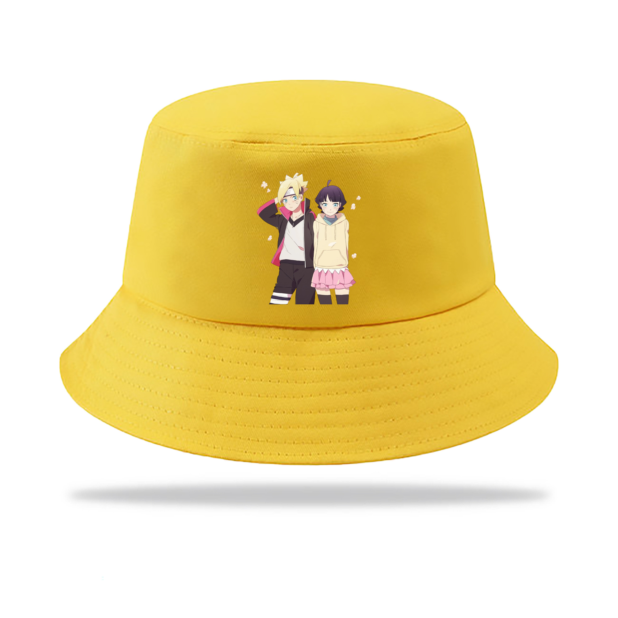 （画像用） NARUTO -ナルト- うずまき ボルト Uzumaki Boruto アウトドア日除けバケットハット