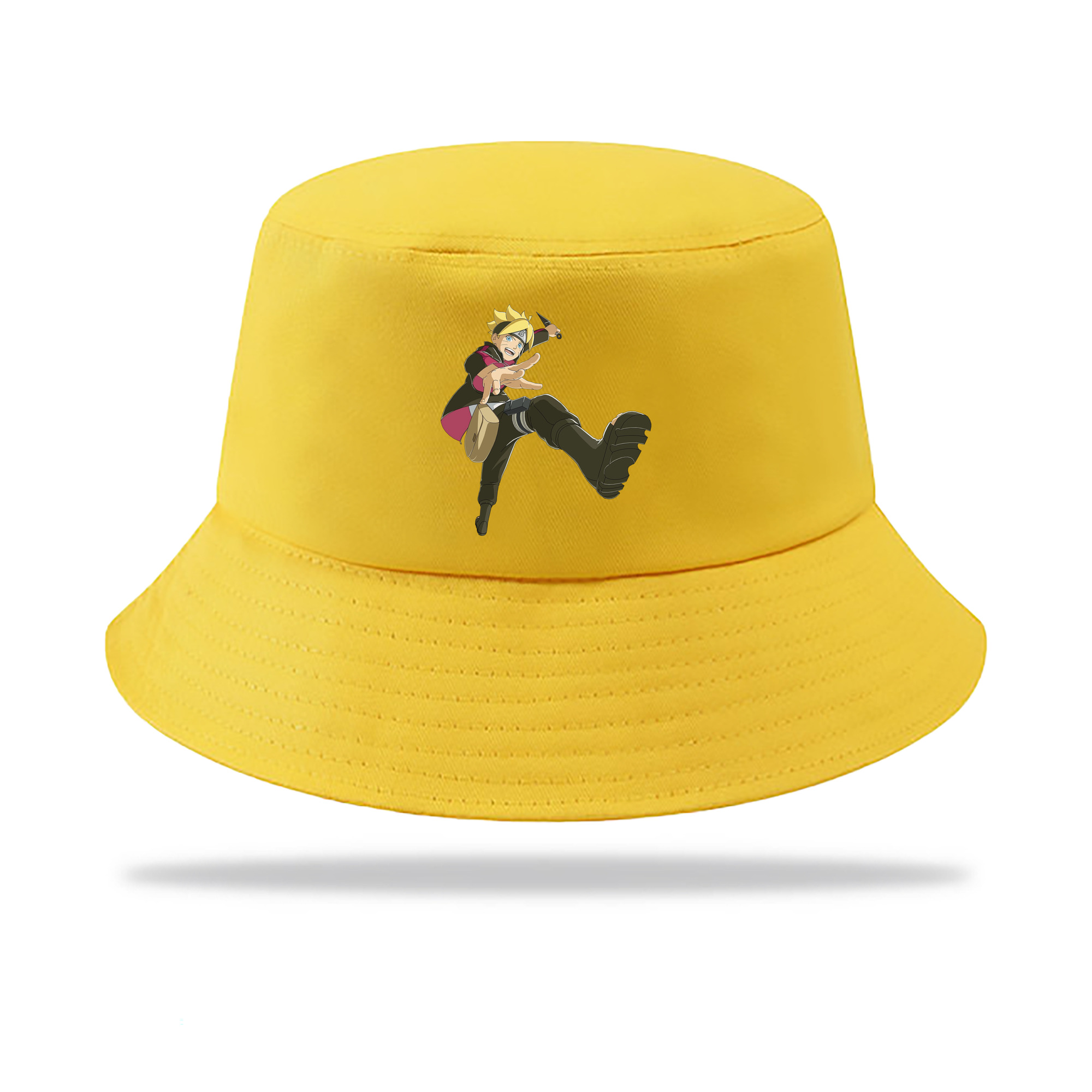 （画像用） NARUTO -ナルト- うずまき ボルト Uzumaki Boruto アウトドア日除けバケットハット