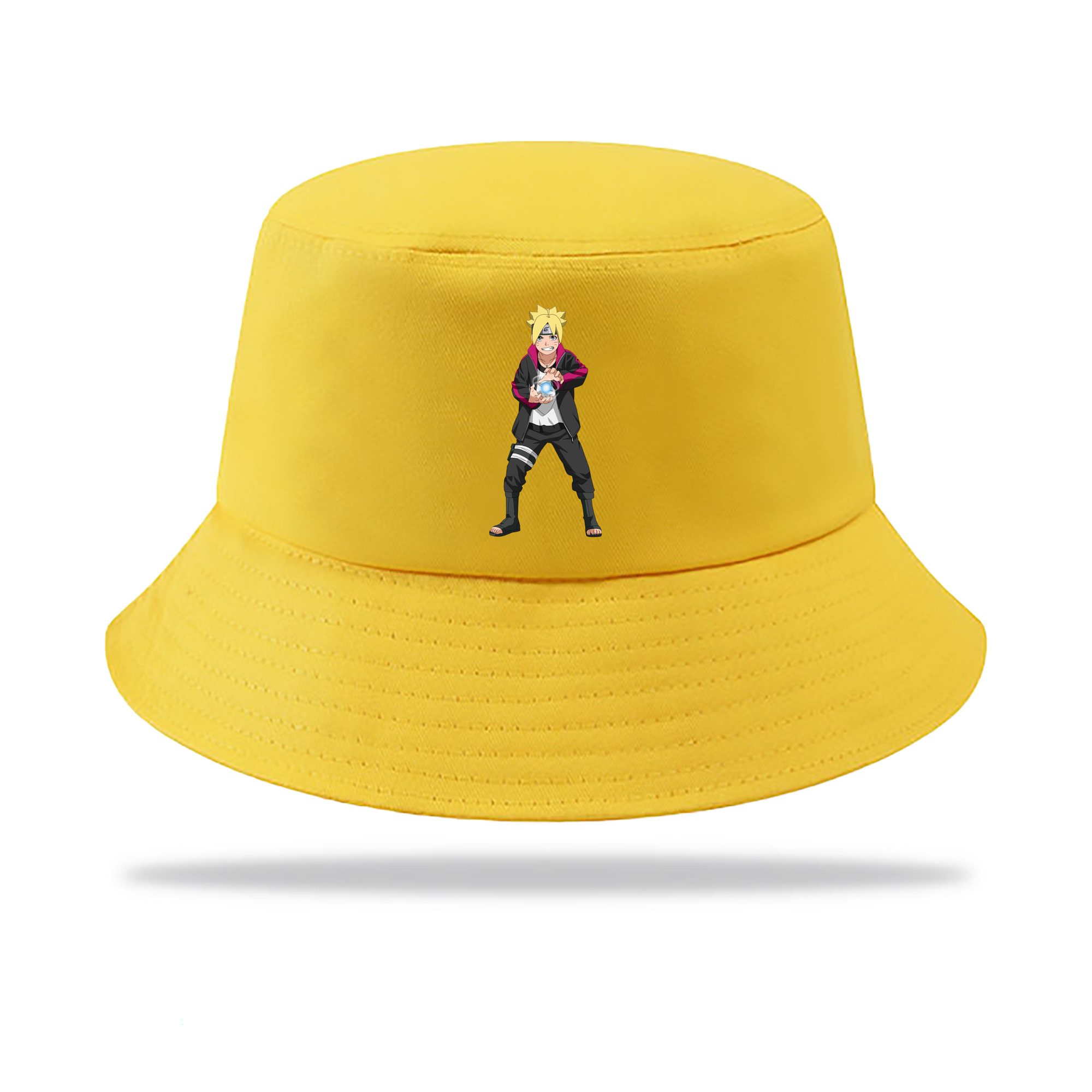 （画像用） NARUTO -ナルト- うずまき ボルト Uzumaki Boruto アウトドア日除けバケットハット
