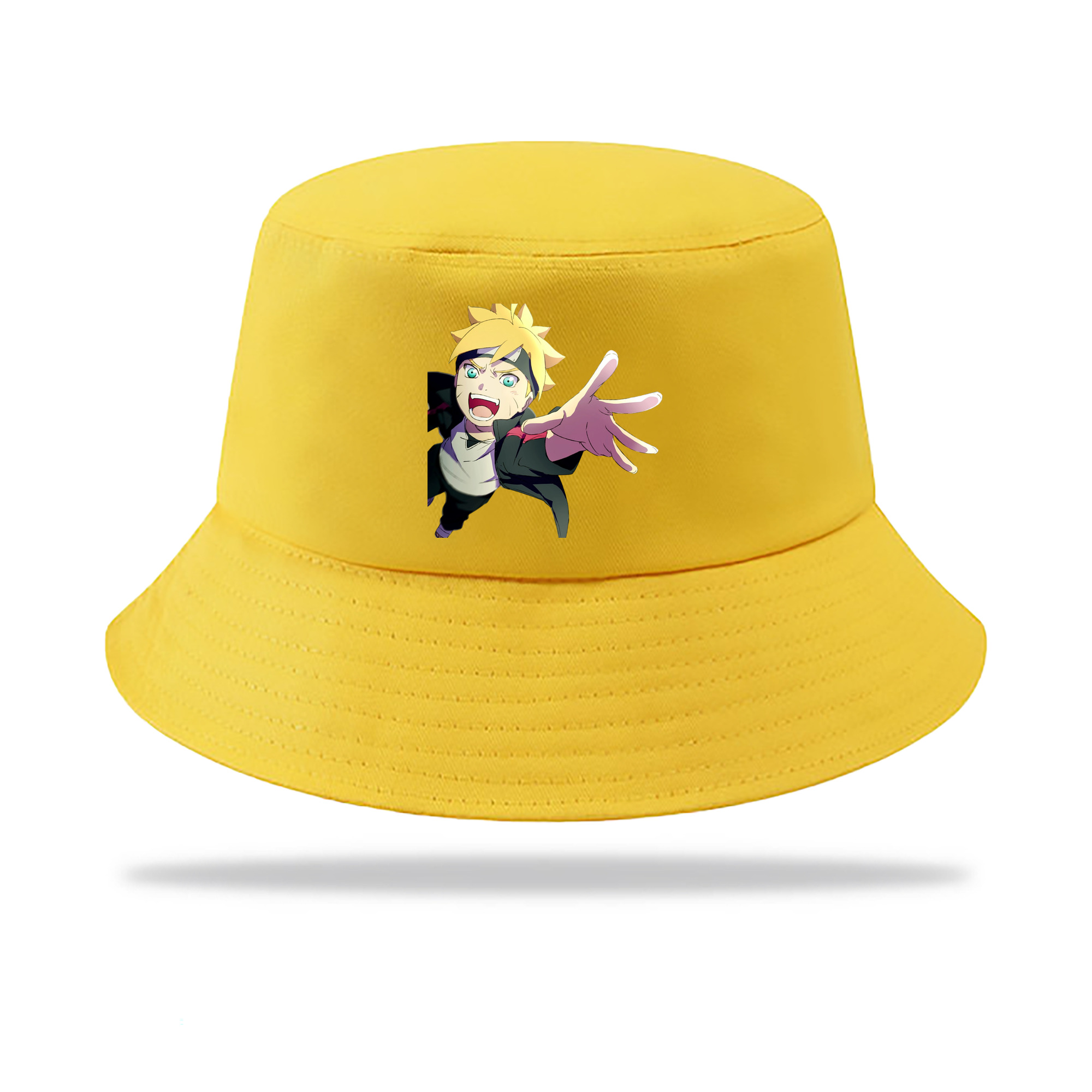 （画像用） NARUTO -ナルト- うずまき ボルト Uzumaki Boruto アウトドア日除けバケットハット