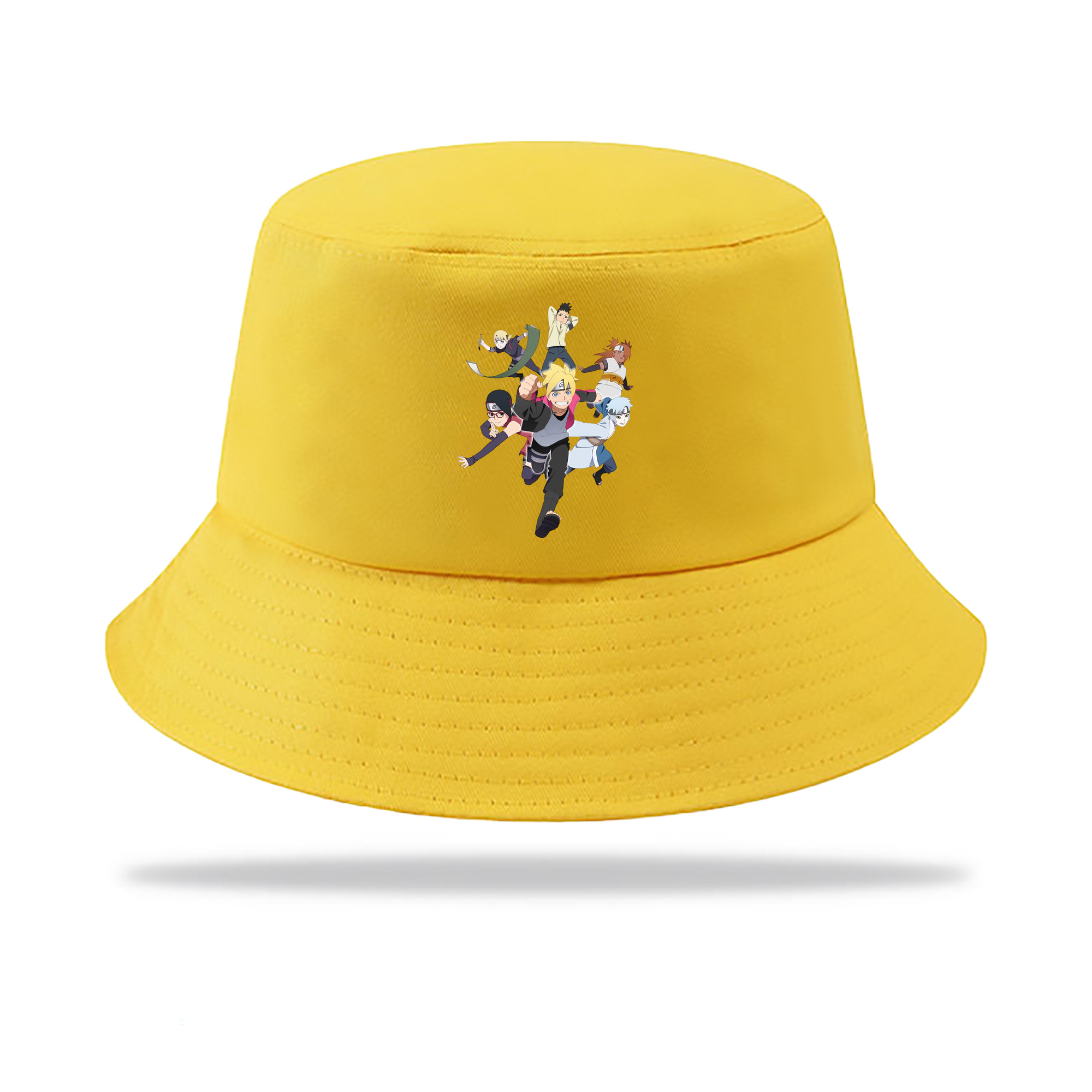 （画像用） NARUTO -ナルト- うずまき ボルト Uzumaki Boruto アウトドア日除けバケットハット
