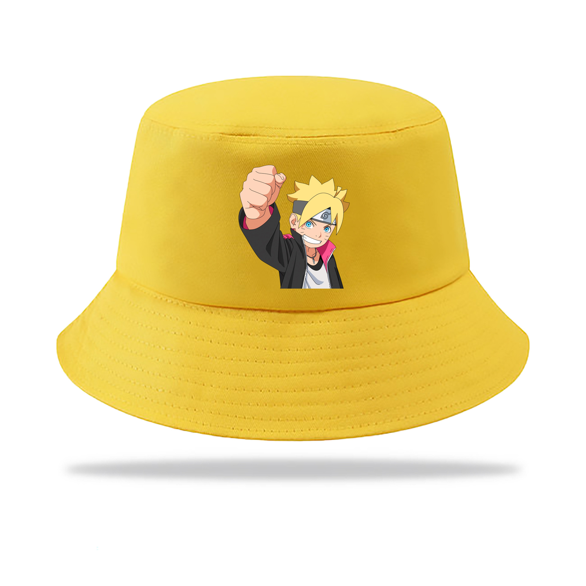 （画像用） NARUTO -ナルト- うずまき ボルト Uzumaki Boruto アウトドア日除けバケットハット