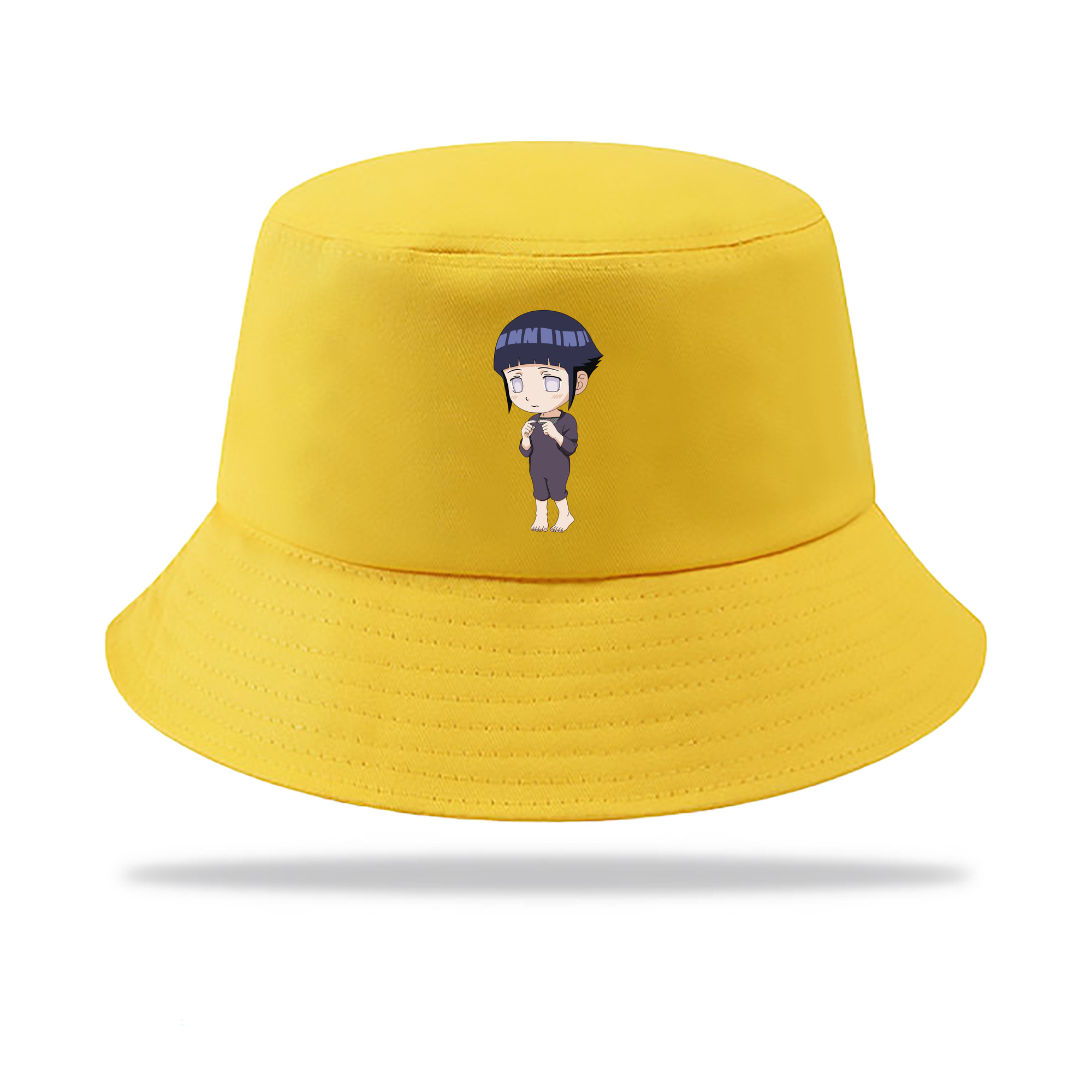 （画像用） NARUTO -ナルト- 日向ヒナタ Hyūga Hinata アウトドア日除けバケットハット