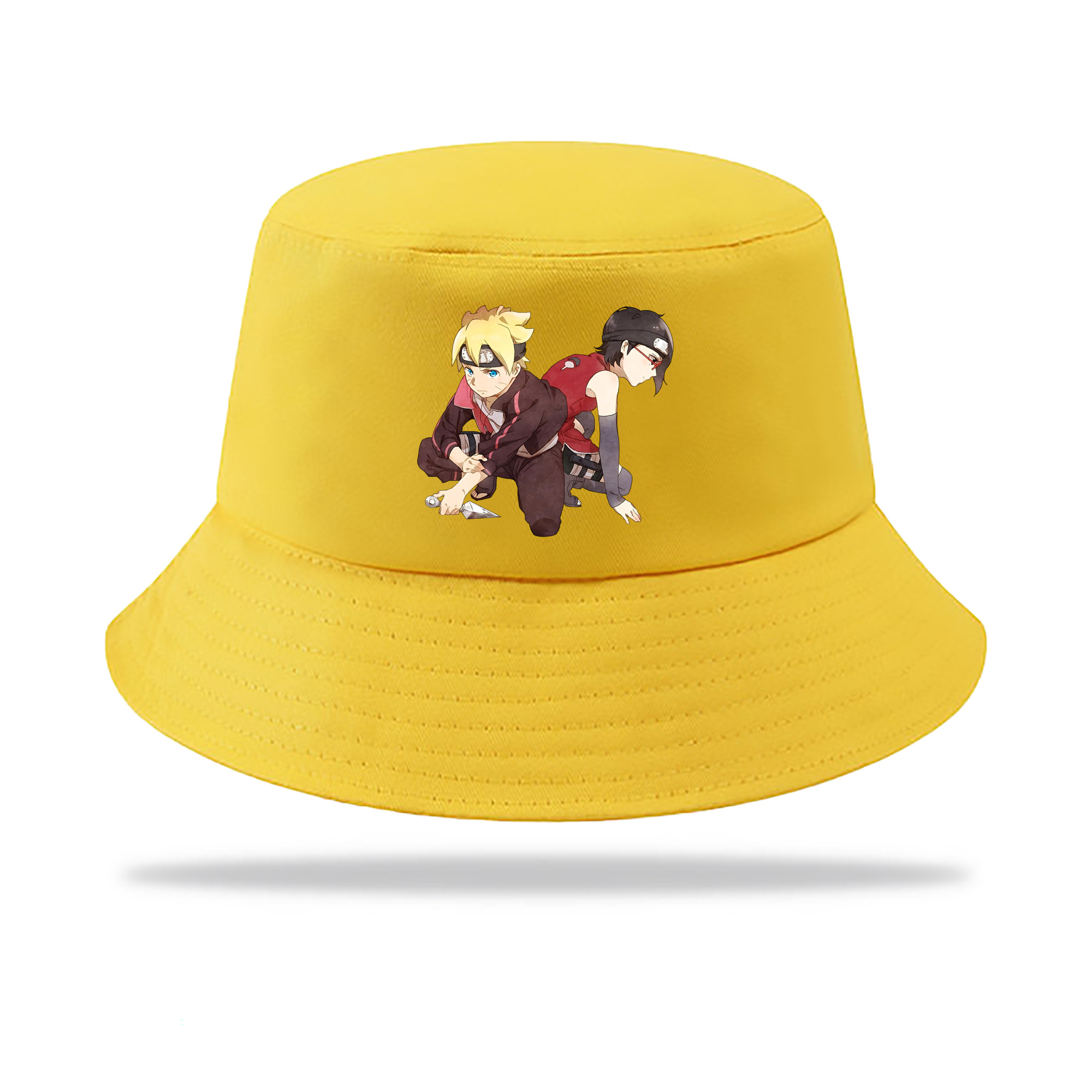 （画像用） NARUTO -ナルト- うちは サラダ Uchiha Sarada アウトドア日除けバケットハット