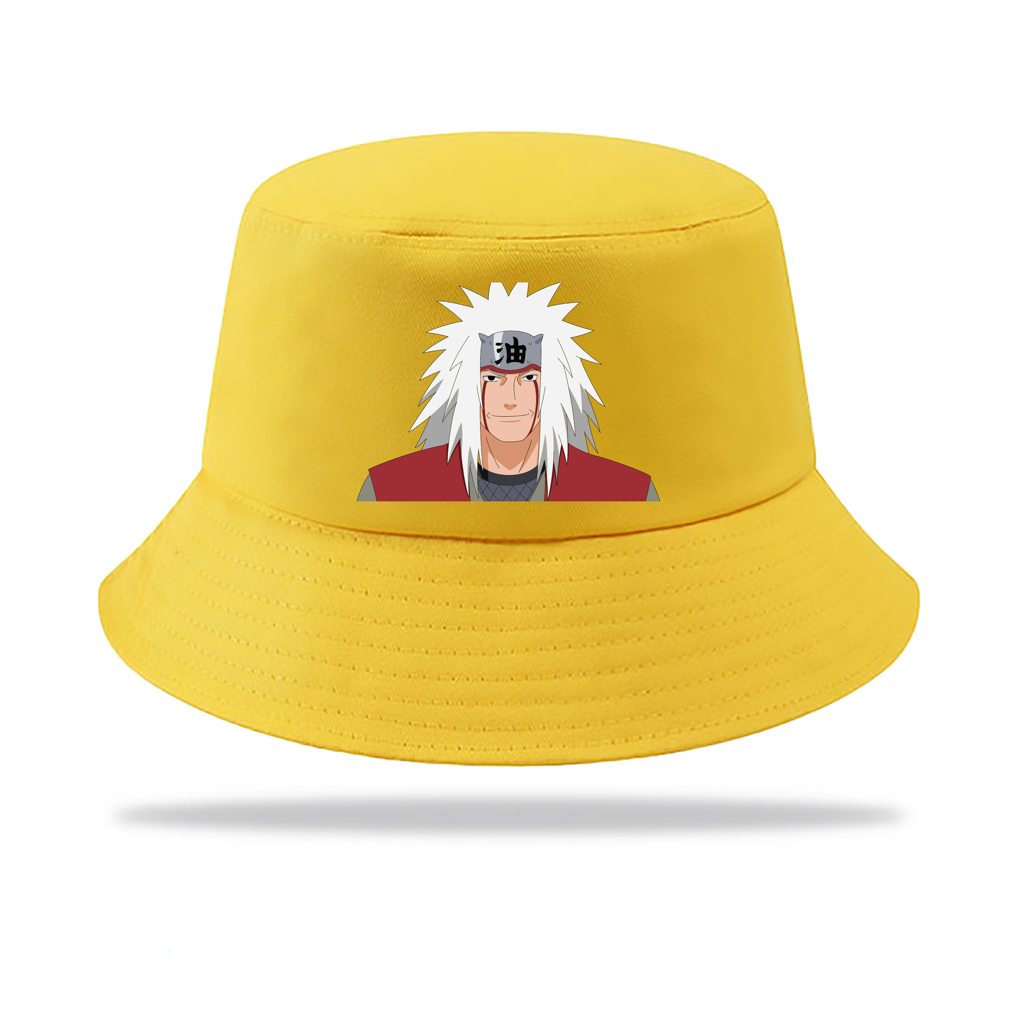 （画像用） NARUTO -ナルト- 自来也（じらいや） Jiraiya アウトドア日除けバケットハット