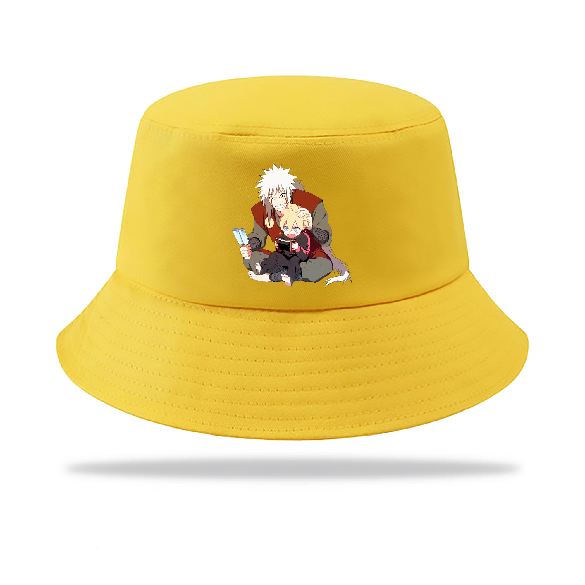 （画像用） NARUTO -ナルト- 自来也（じらいや） Jiraiya アウトドア日除けバケットハット