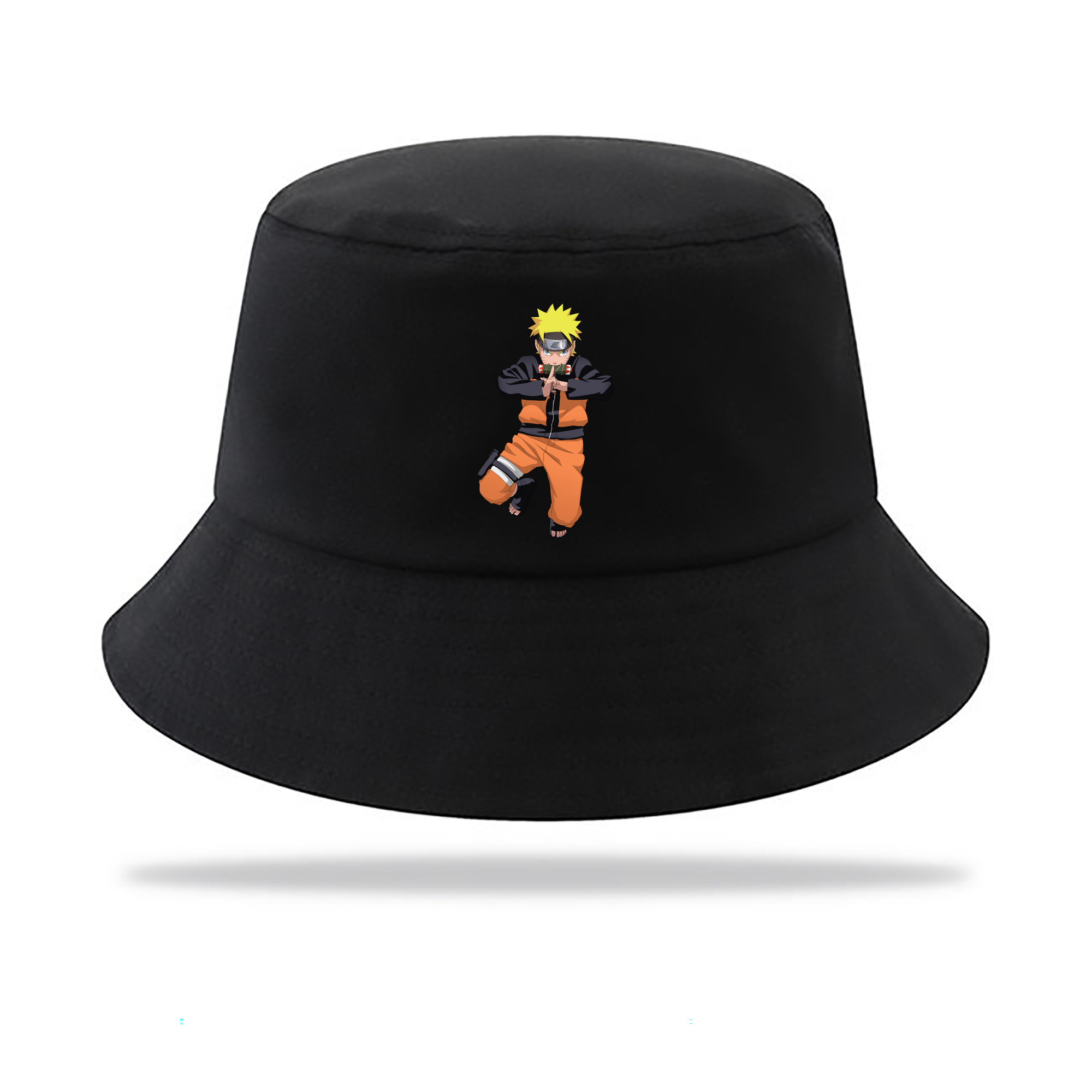 （画像用） NARUTO -ナルト- うずまき ナルト Uzumaki Naruto アウトドア日除けバケットハット