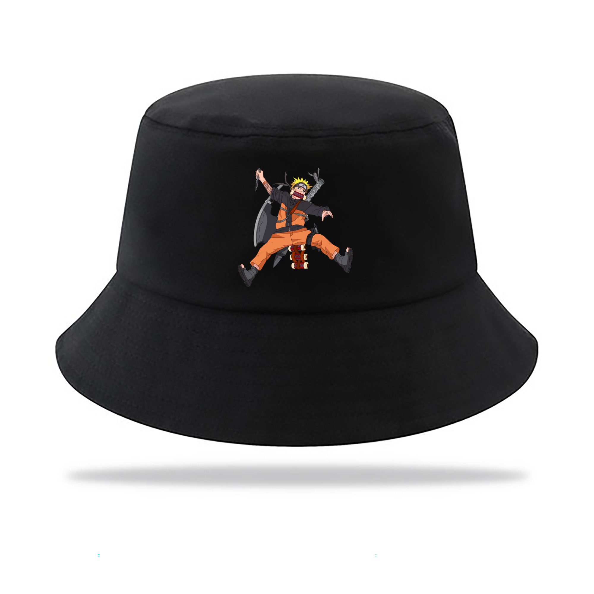 （画像用） NARUTO -ナルト- うずまき ナルト Uzumaki Naruto アウトドア日除けバケットハット