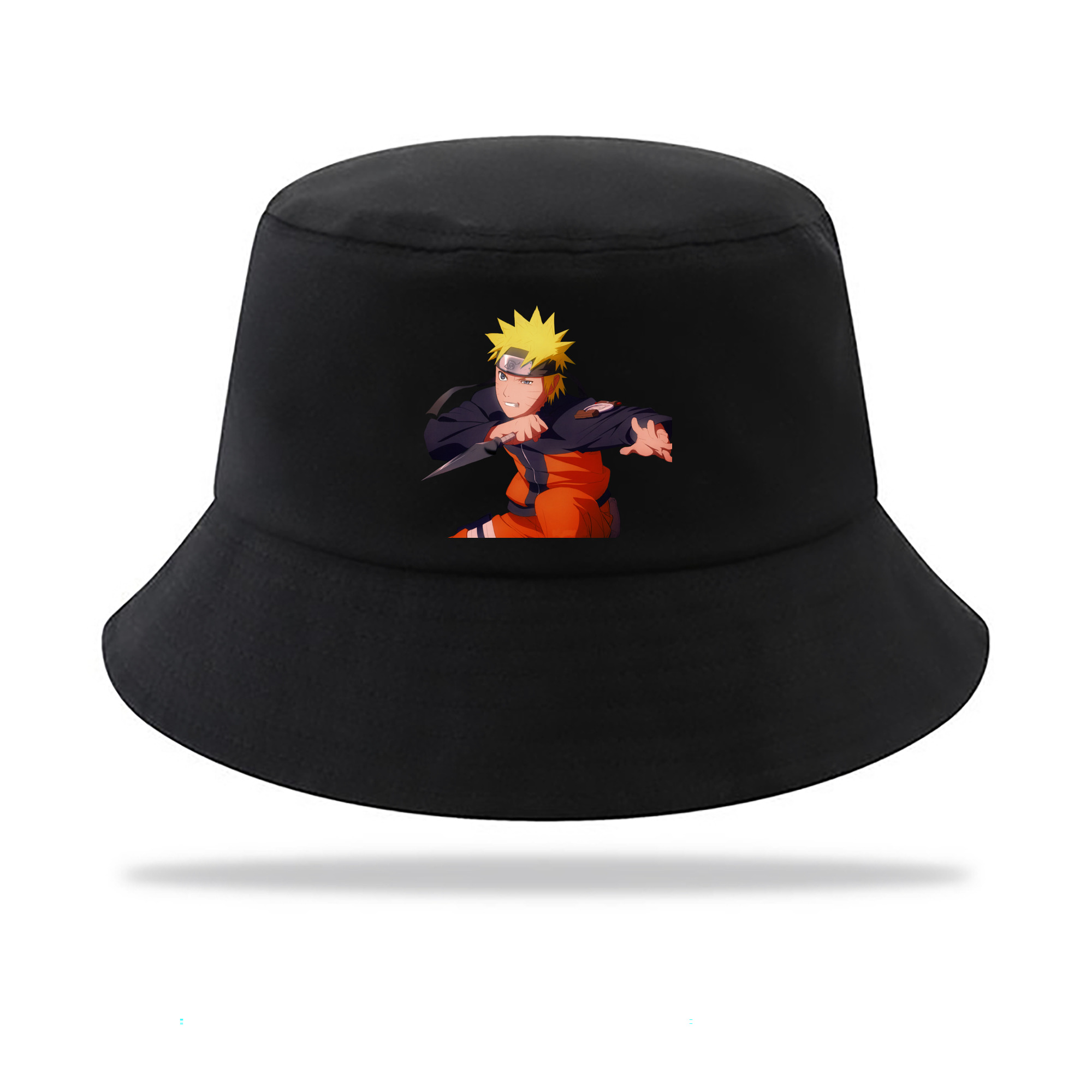 （画像用） NARUTO -ナルト- うずまき ナルト Uzumaki Naruto アウトドア日除けバケットハット