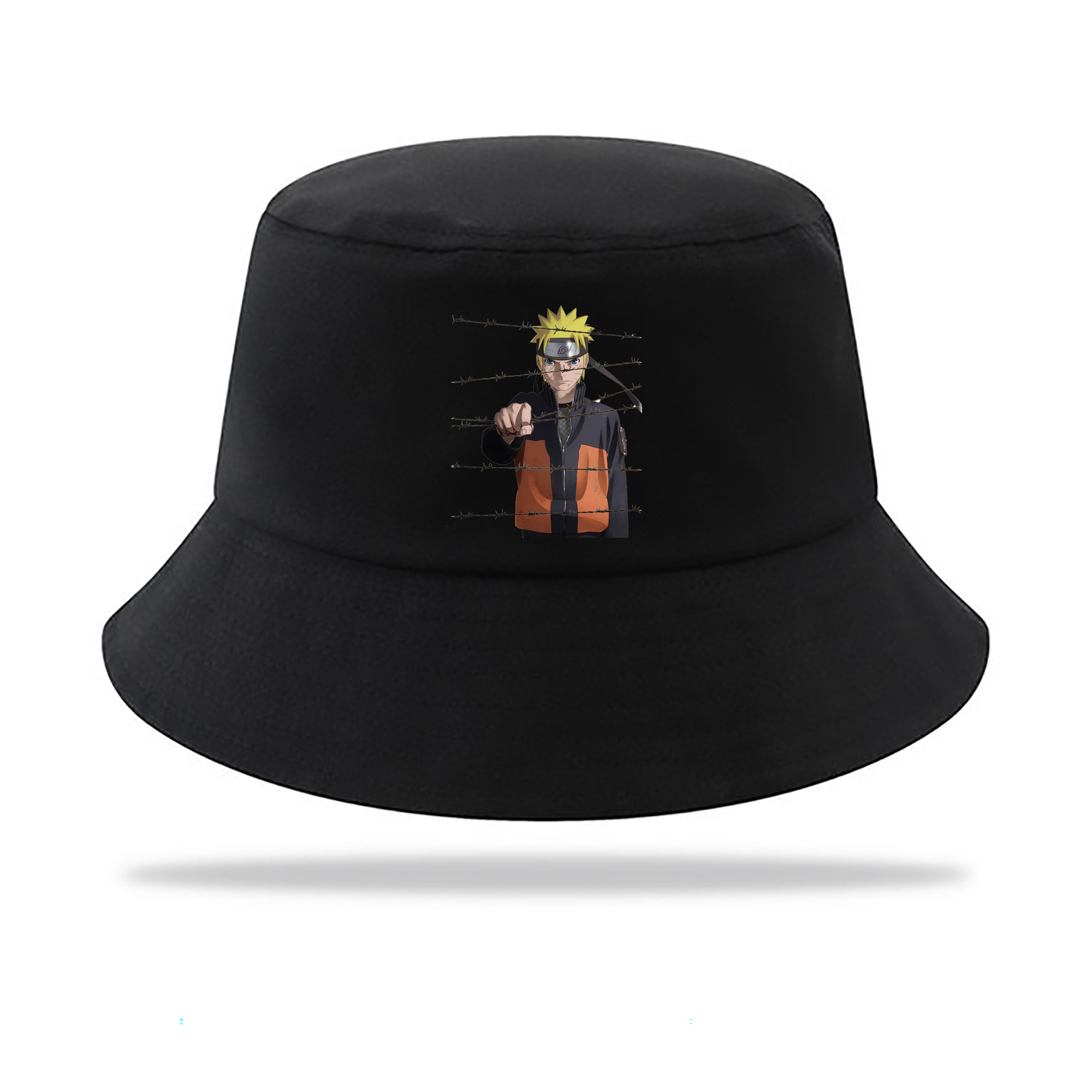（画像用） NARUTO -ナルト- うずまき ナルト Uzumaki Naruto アウトドア日除けバケットハット