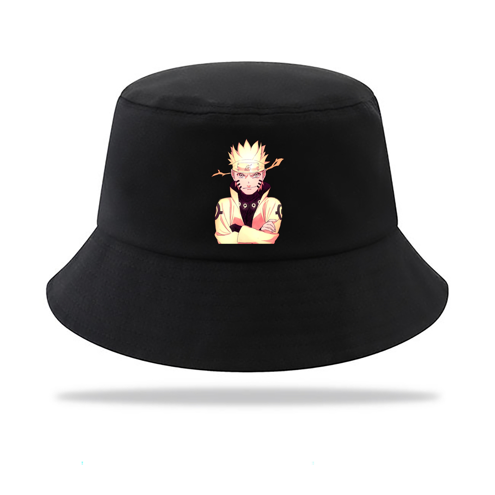 （画像用） NARUTO -ナルト- うずまき ナルト Uzumaki Naruto アウトドア日除けバケットハット