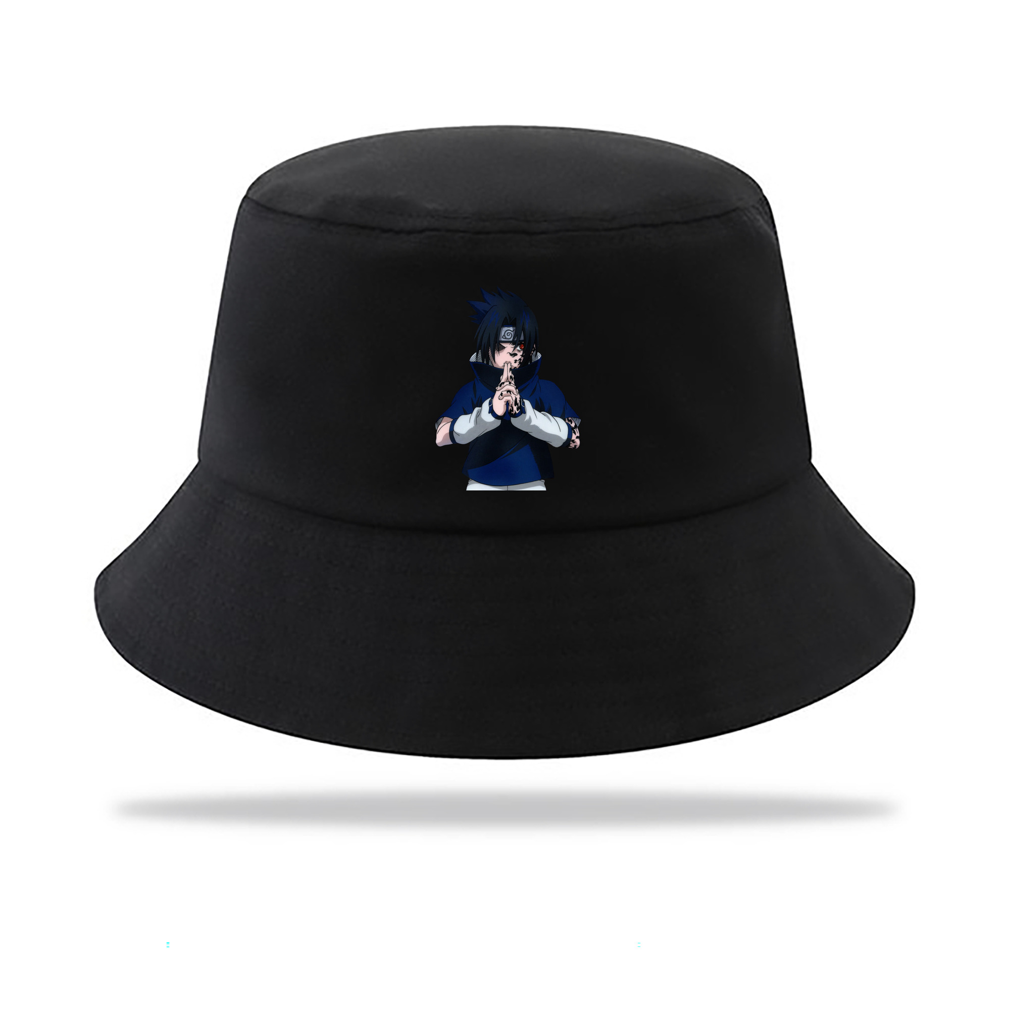 （画像用） NARUTO -ナルト- うちは サスケ Uchiha Sasuke アウトドア日除けバケットハット