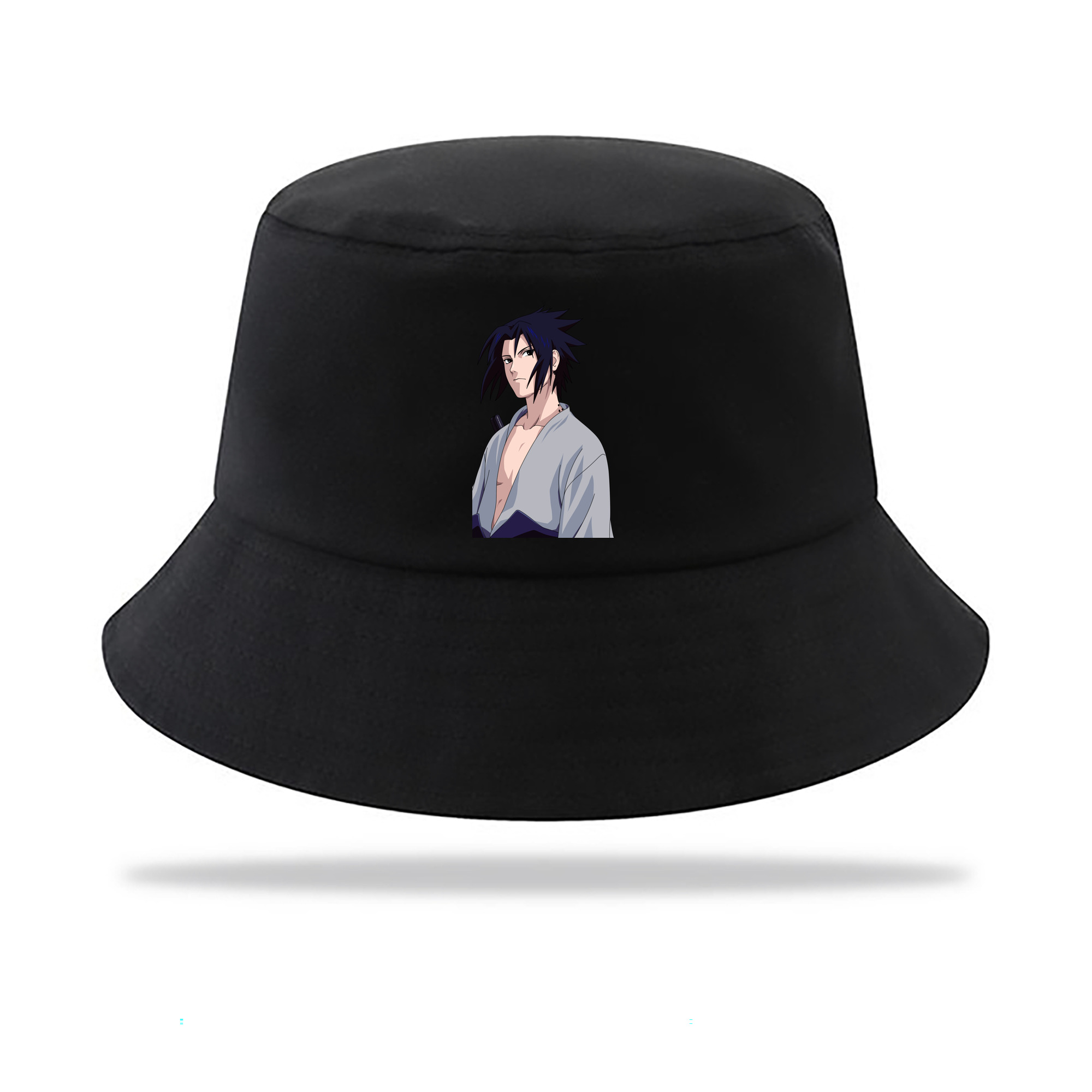 （画像用） NARUTO -ナルト- うちは サスケ Uchiha Sasuke アウトドア日除けバケットハット