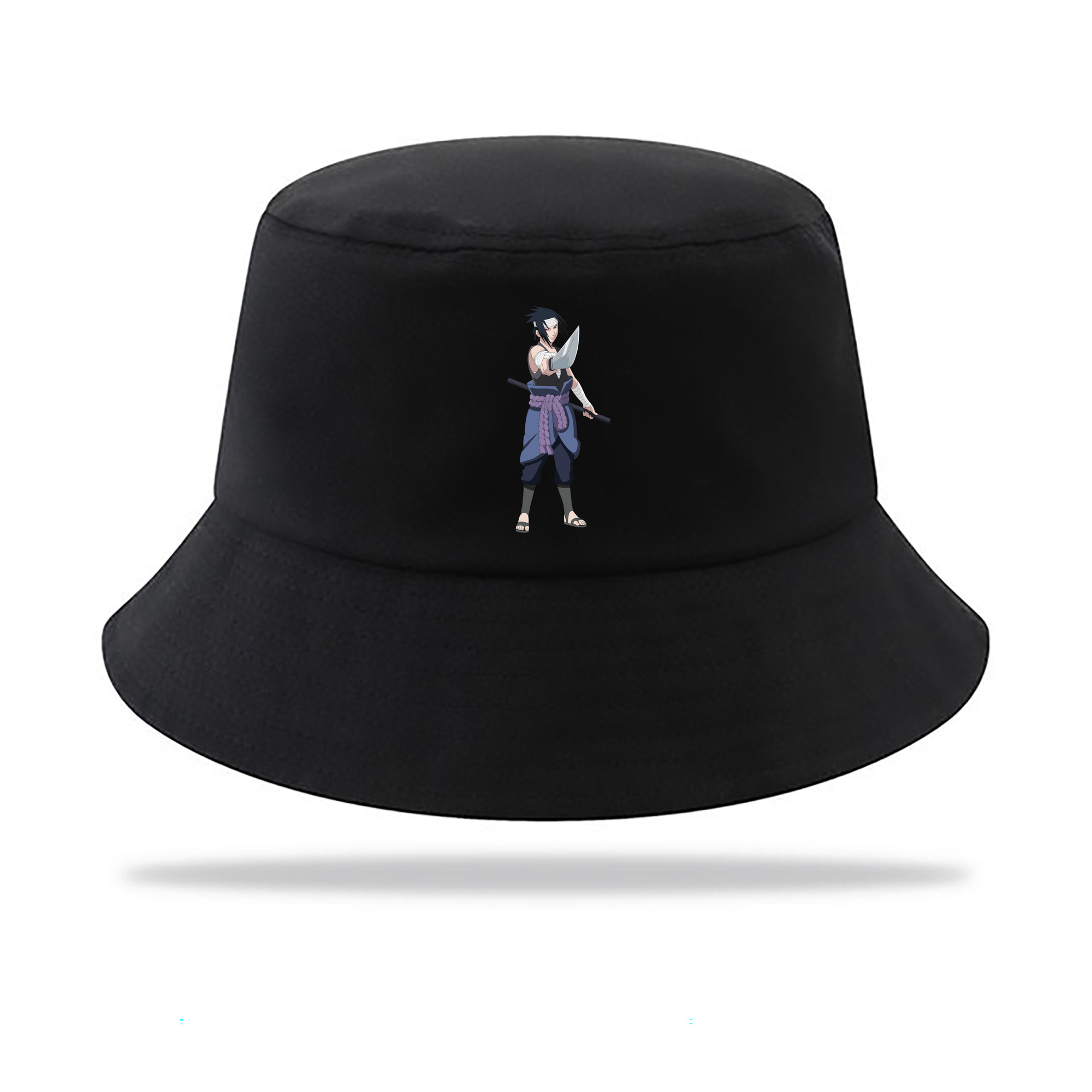（画像用） NARUTO -ナルト- うちは サスケ Uchiha Sasuke アウトドア日除けバケットハット