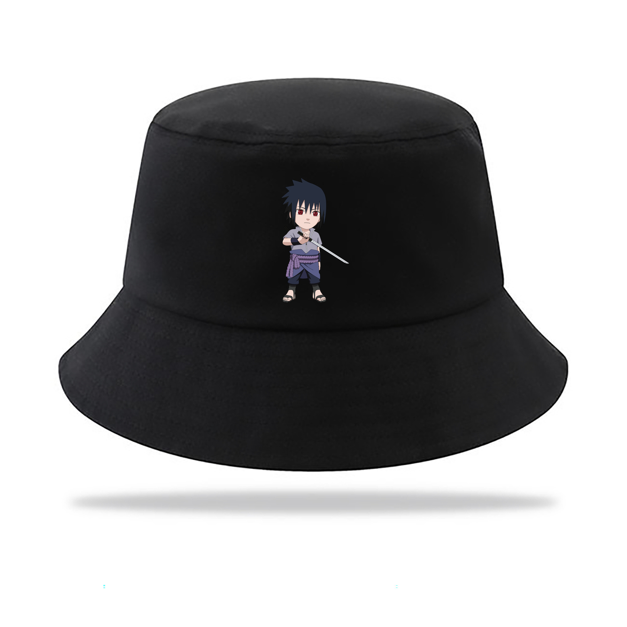 （画像用） NARUTO -ナルト- うちは サスケ Uchiha Sasuke アウトドア日除けバケットハット