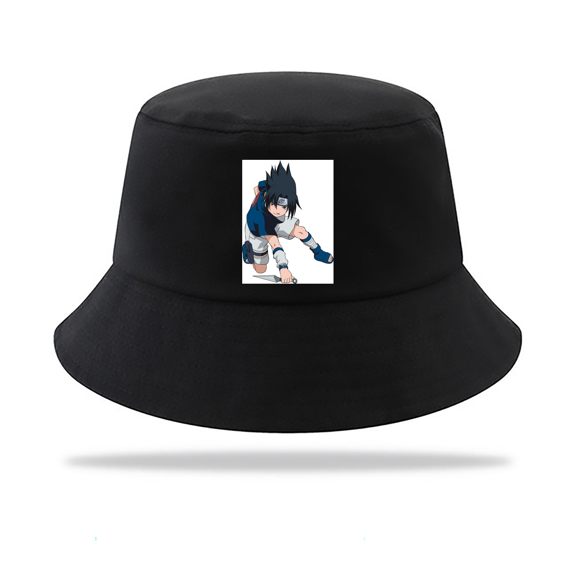 （画像用） NARUTO -ナルト- うちは サスケ Uchiha Sasuke アウトドア日除けバケットハット
