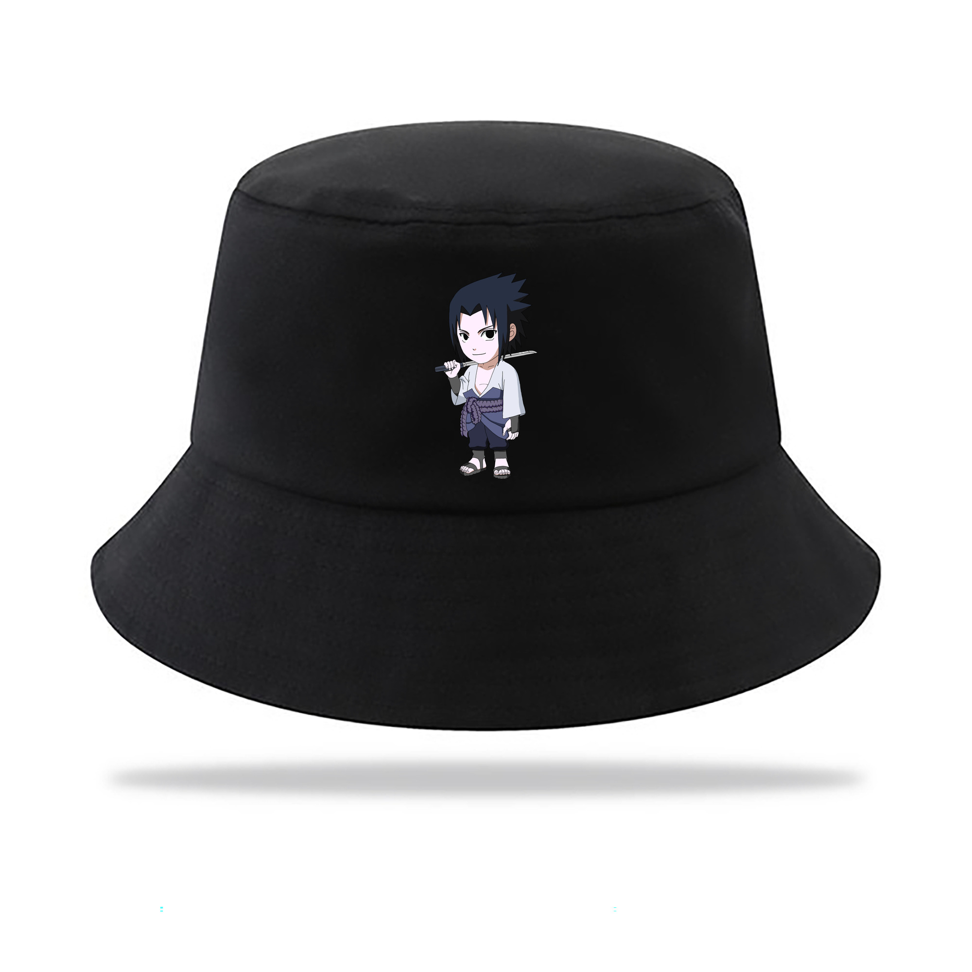 （画像用） NARUTO -ナルト- うちは サスケ Uchiha Sasuke アウトドア日除けバケットハット
