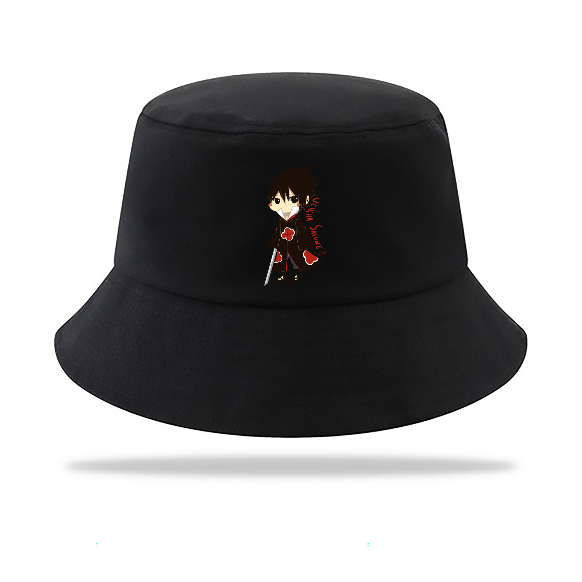 （画像用） NARUTO -ナルト- うちは サスケ Uchiha Sasuke アウトドア日除けバケットハット