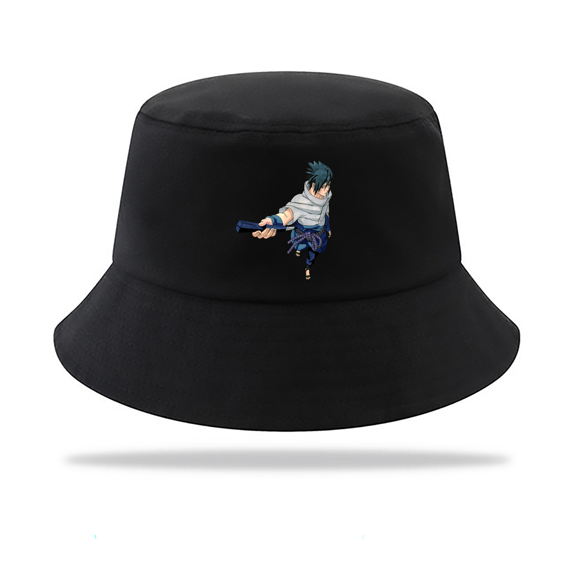 （画像用） NARUTO -ナルト- うちは サスケ Uchiha Sasuke アウトドア日除けバケットハット