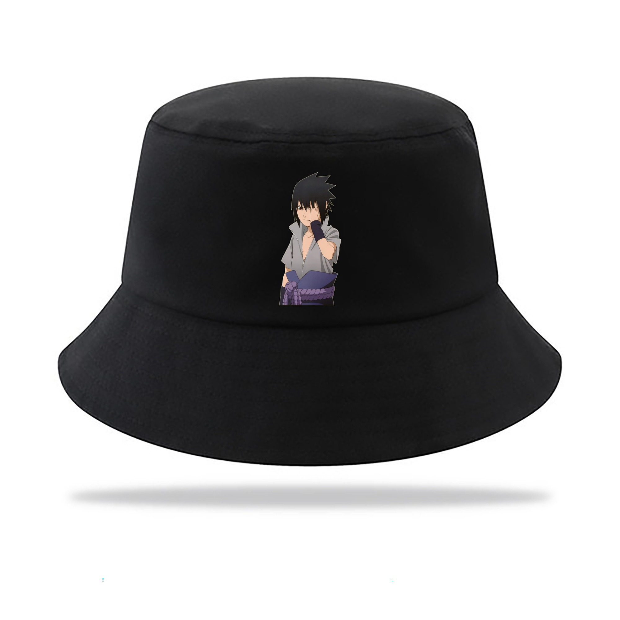 （画像用） NARUTO -ナルト- うちは サスケ Uchiha Sasuke アウトドア日除けバケットハット