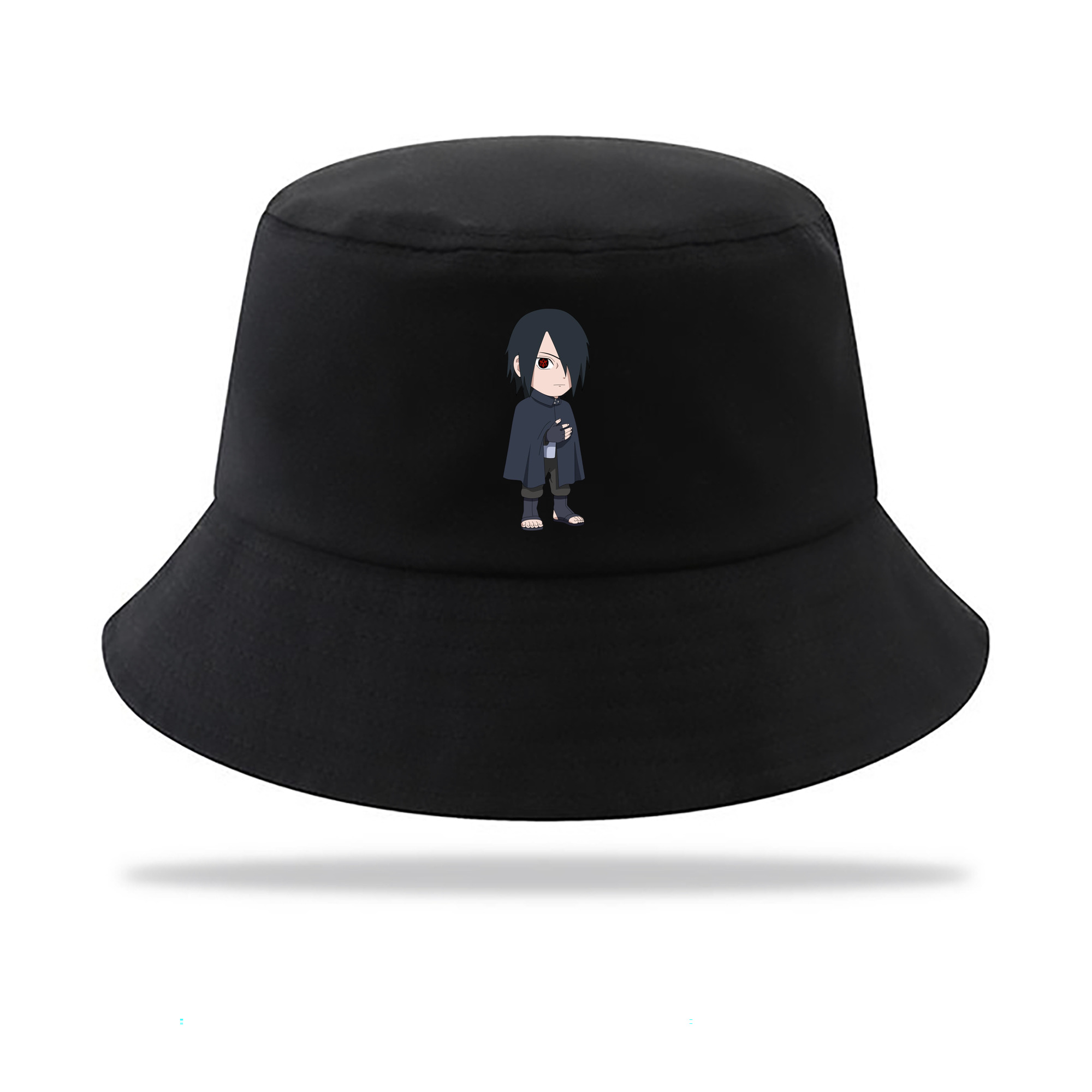 （画像用） NARUTO -ナルト- うちは サスケ Uchiha Sasuke アウトドア日除けバケットハット