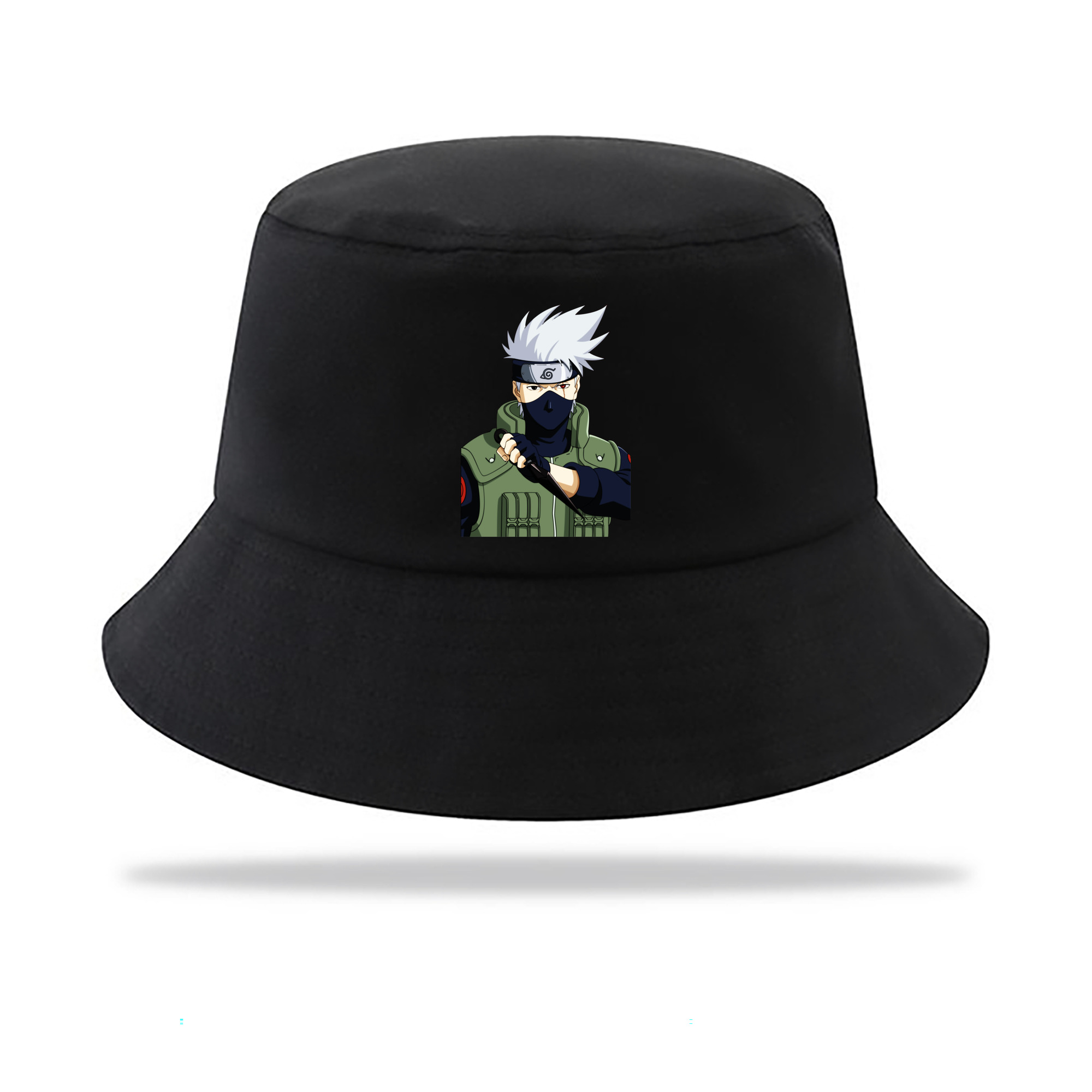 （画像用） NARUTO -ナルト- はたけ カカシ Hatake Kakashi アウトドア日除けバケットハット