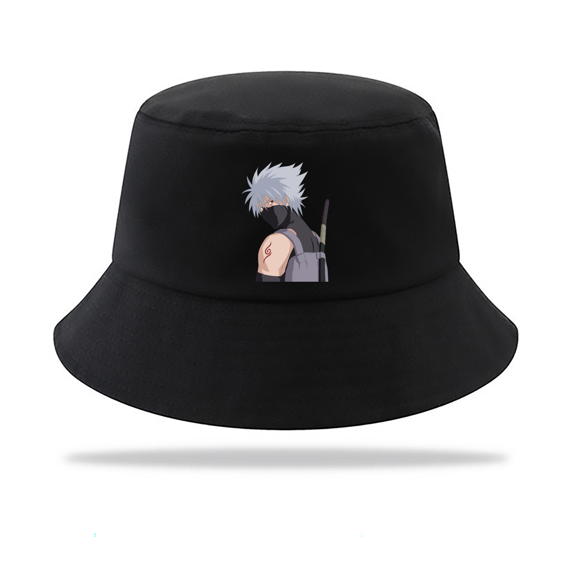 （画像用） NARUTO -ナルト- はたけ カカシ Hatake Kakashi アウトドア日除けバケットハット