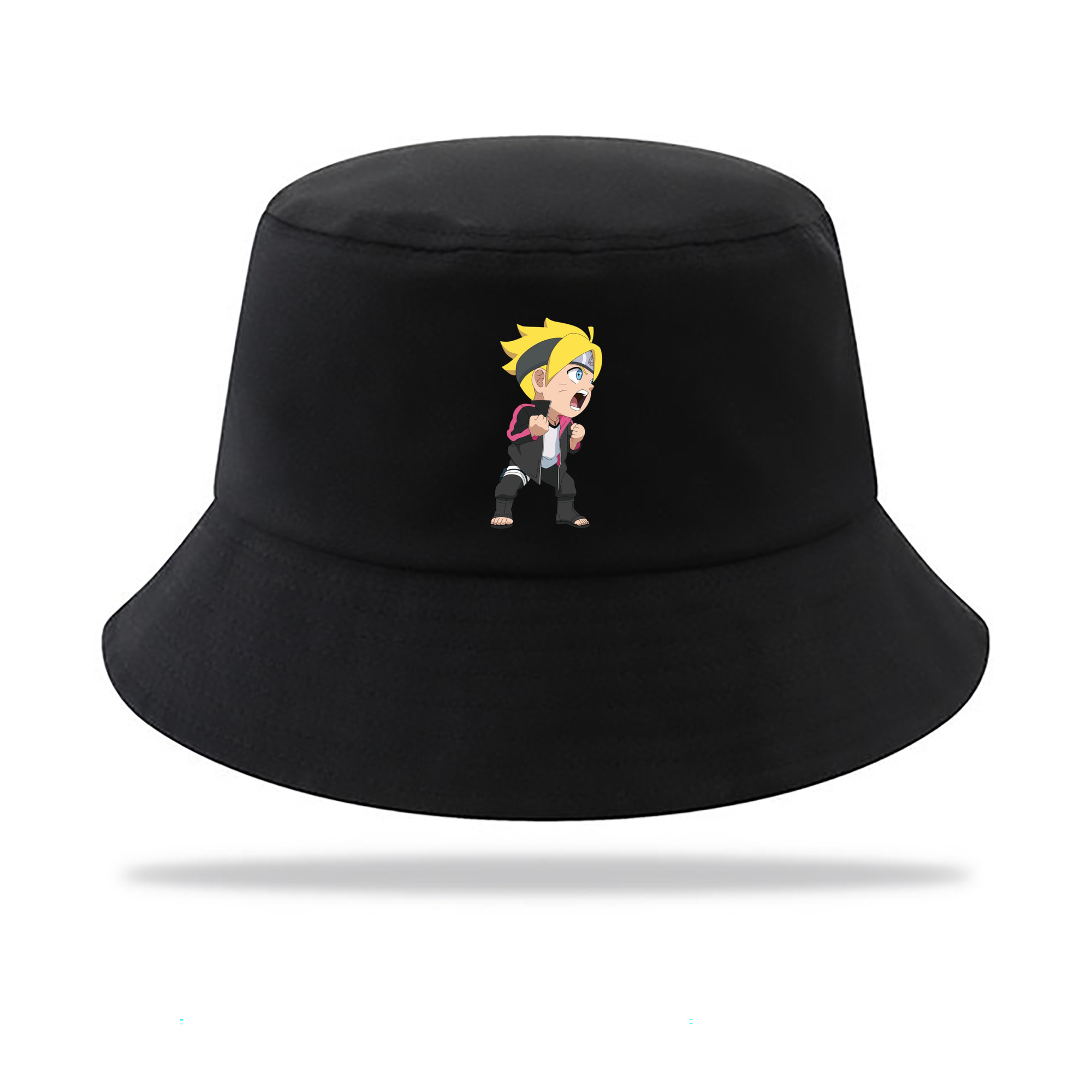（画像用） NARUTO -ナルト- うずまき ボルト Uzumaki Boruto アウトドア日除けバケットハット
