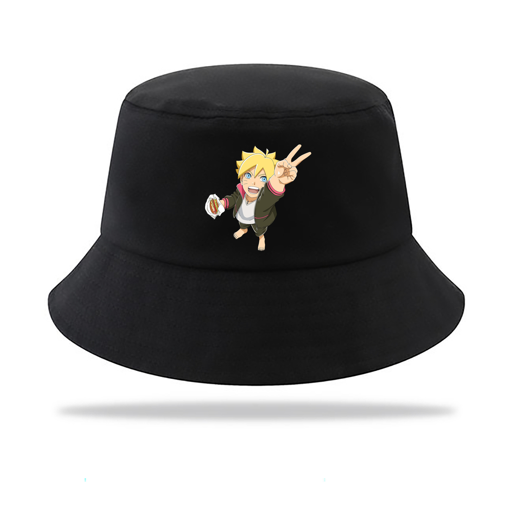 （画像用） NARUTO -ナルト- うずまき ボルト Uzumaki Boruto アウトドア日除けバケットハット