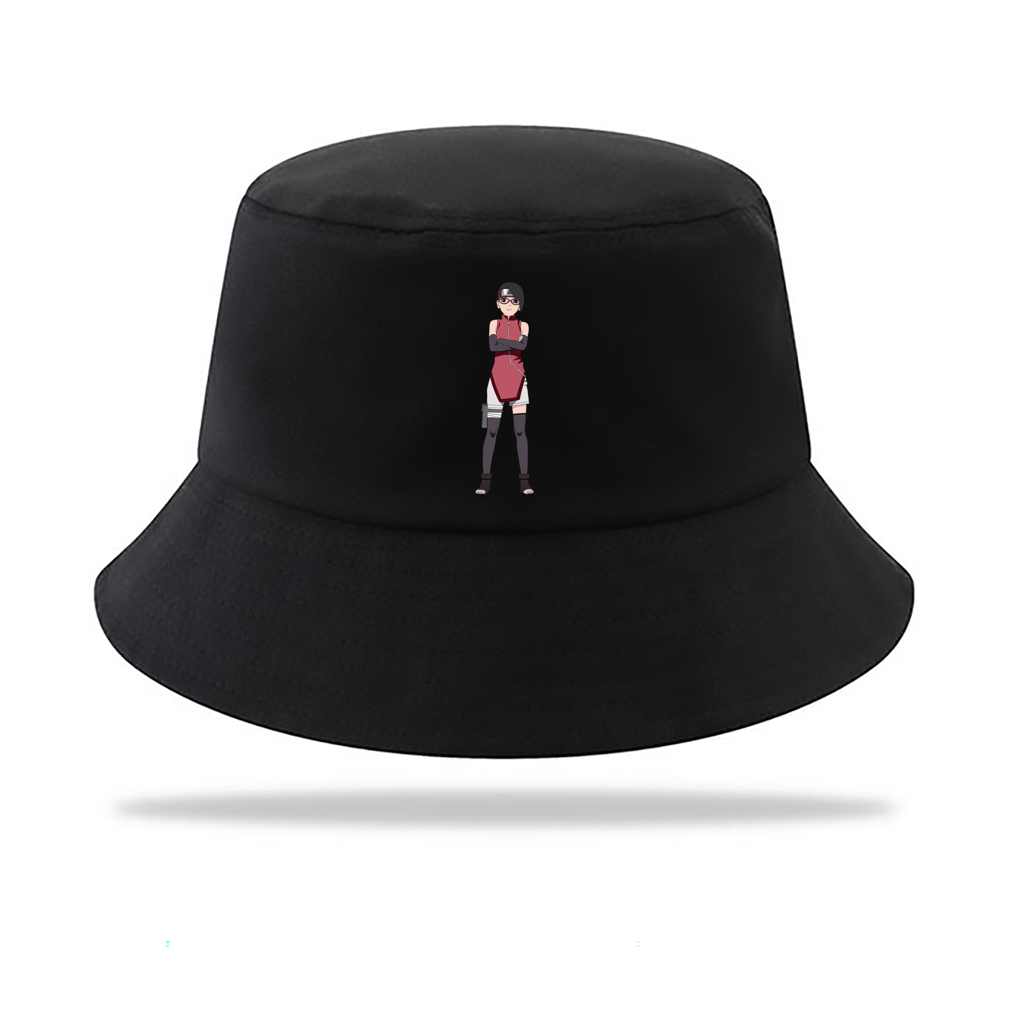 （画像用） NARUTO -ナルト- うちは サラダ Uchiha Sarada アウトドア日除けバケットハット