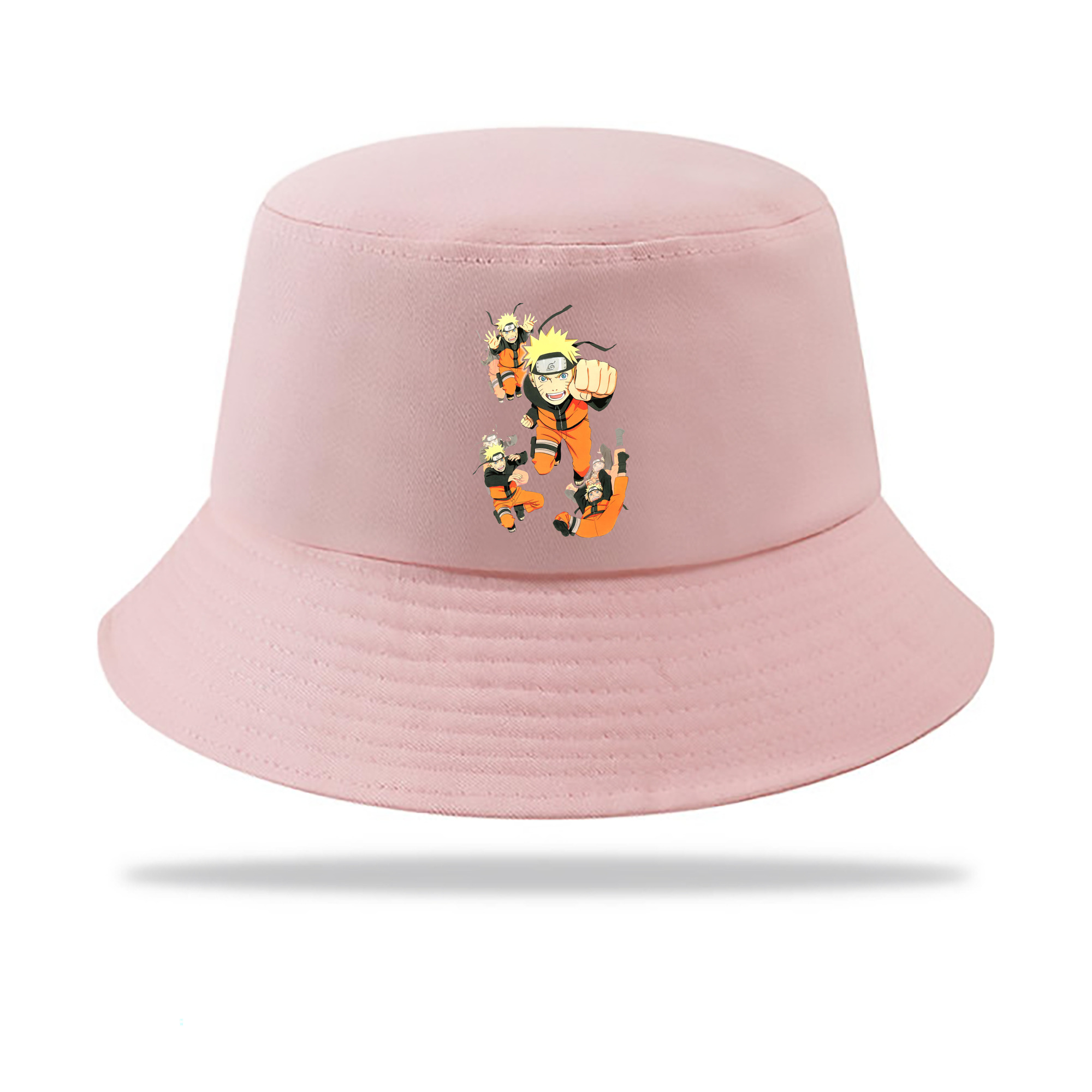 （画像用） NARUTO -ナルト- うずまき ナルト Uzumaki Naruto アウトドア日除けバケットハット